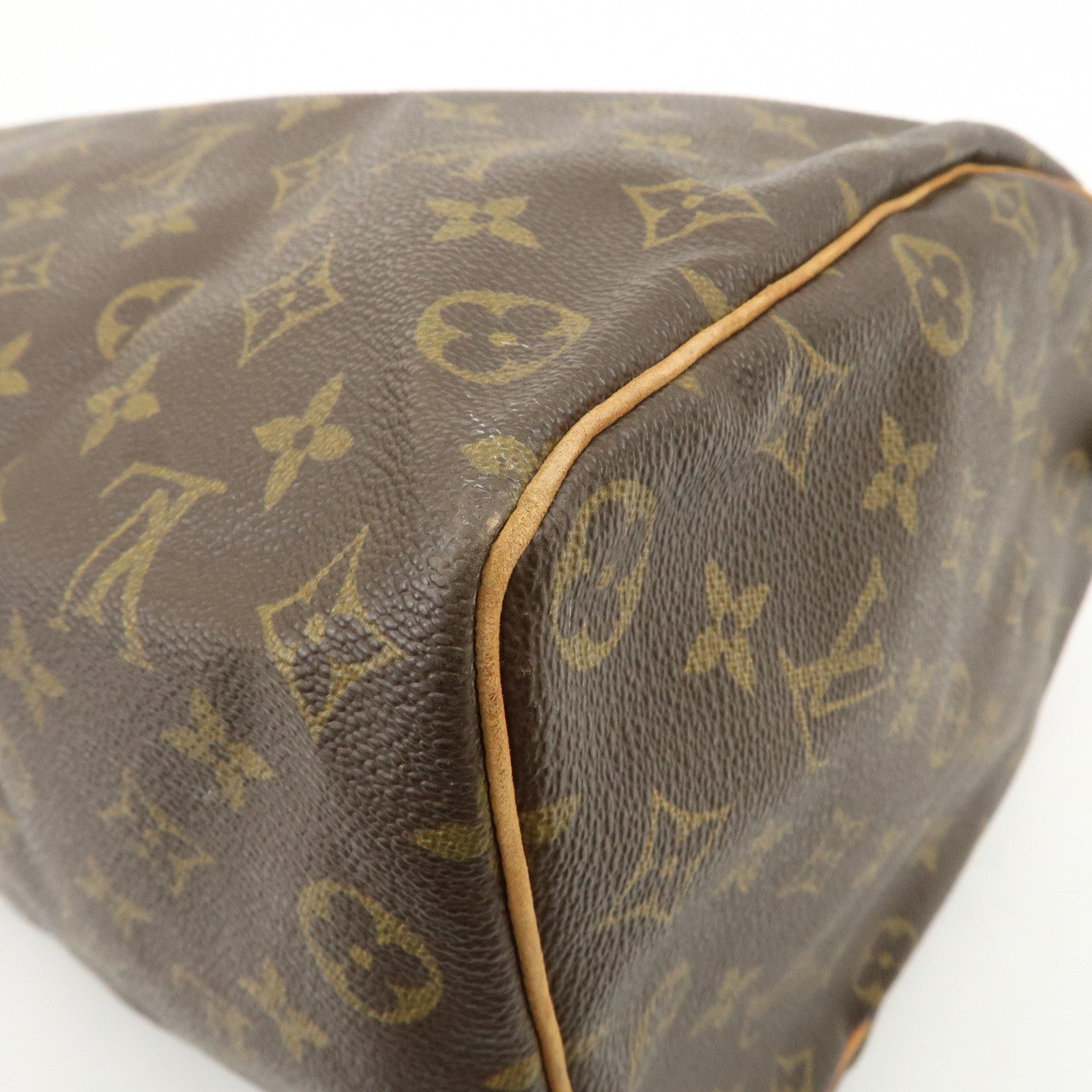 Louis Vuitton Monogram Canvas Speedy 35 Boston Bag Hand Bag M41524