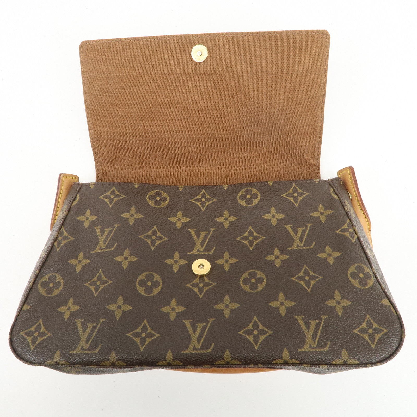 Louis Vuitton Monogram Mini Looping Shoulder Bag Brown M51147