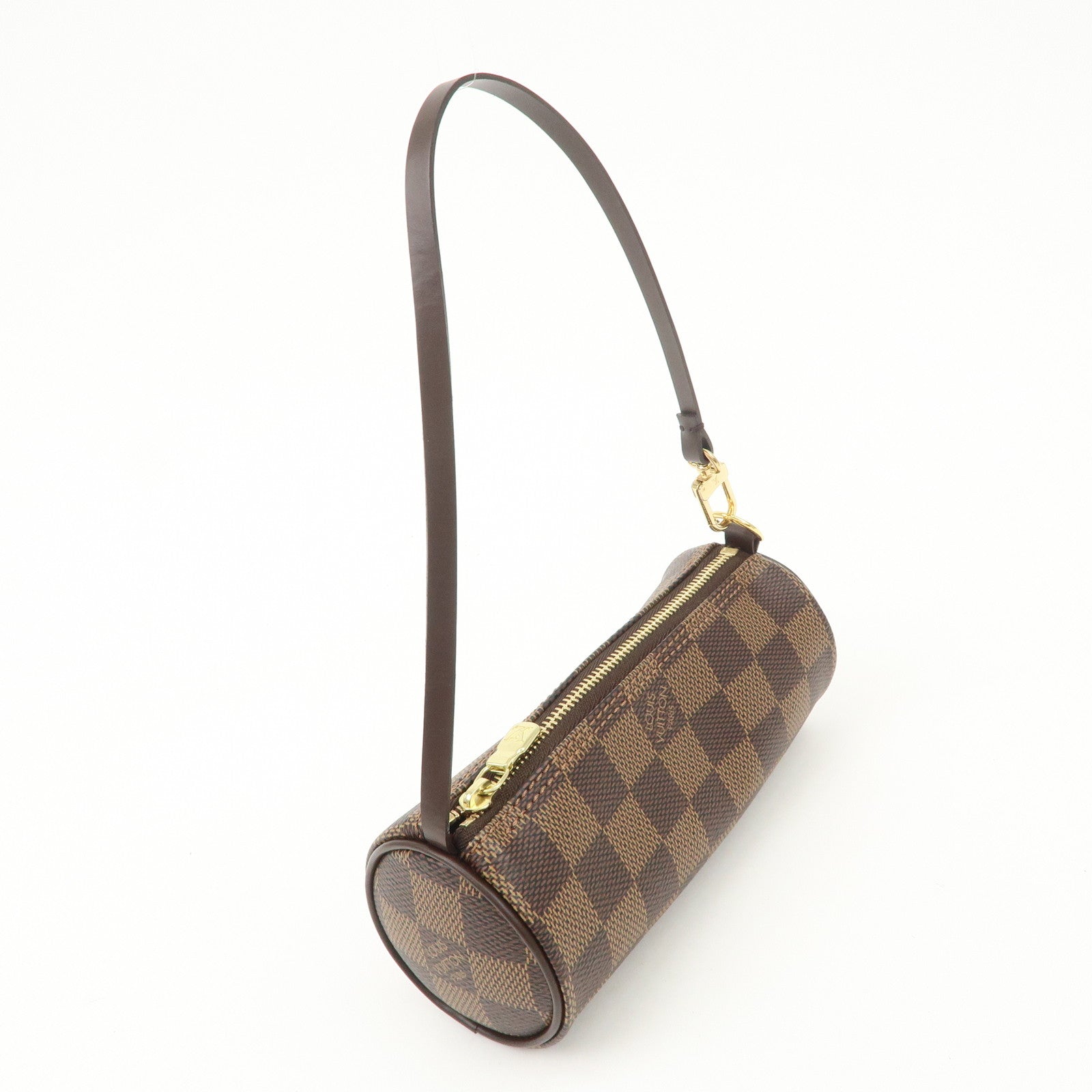 Louis Vuitton Damier Mini Pouch for Papillon Bag Damier Ebene