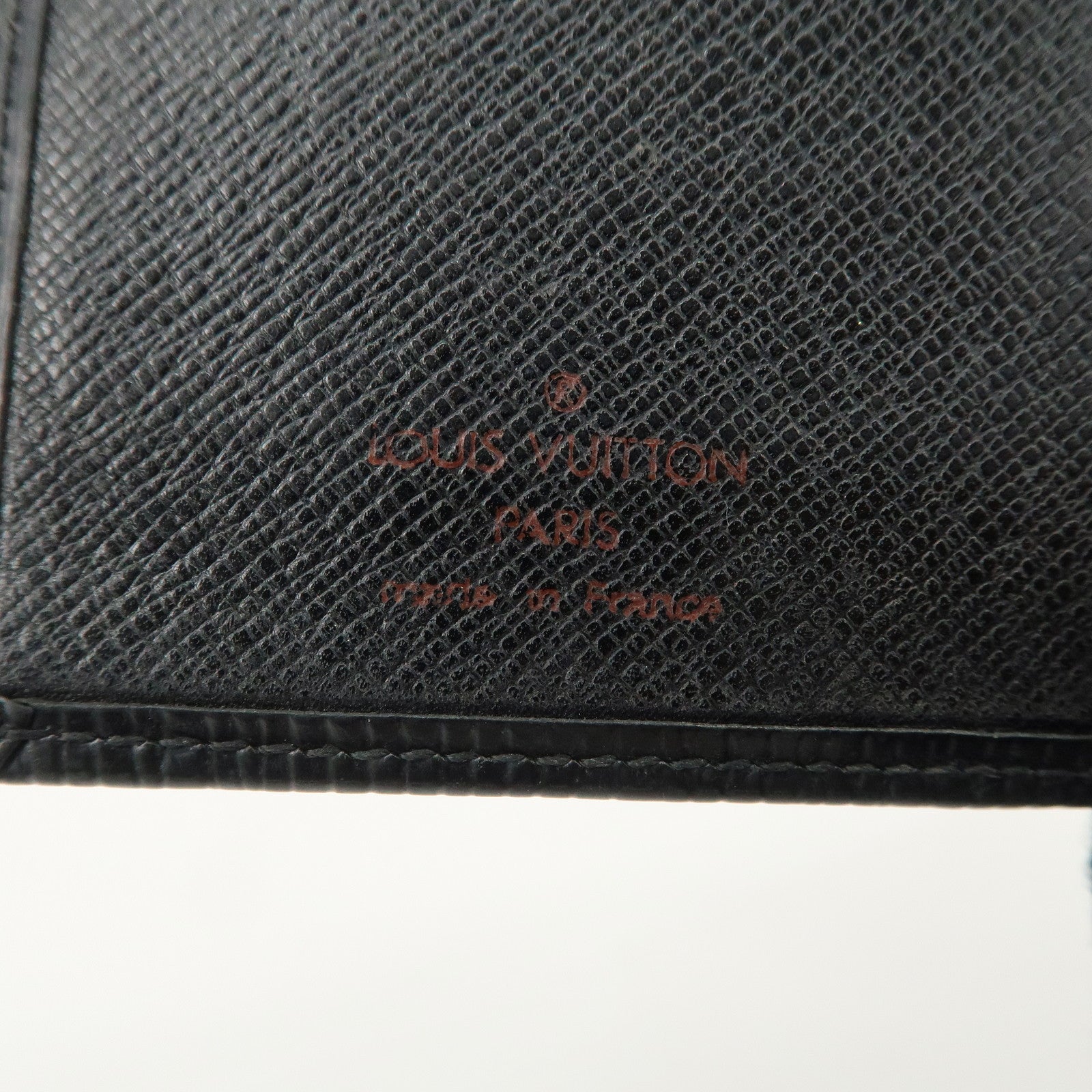 Louis Vuitton Epi Set of 2 Long Wallet Noir Cassis M63242 M6364K Used