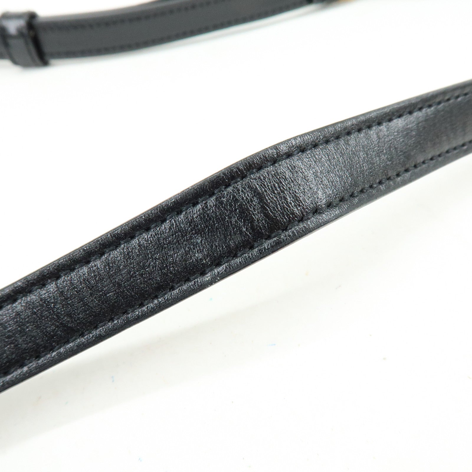 SAINT LAURENT PARIS Le Monogram Suede Leather Shoulder Bag Black