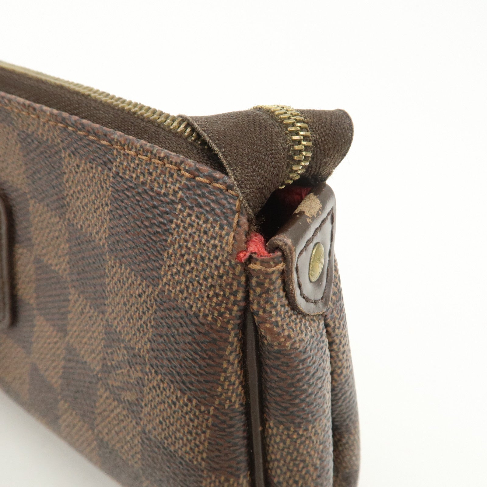 Louis Vuitton Damier Ebene Eva 2Way Hand Bag Shoulder Bag N55213