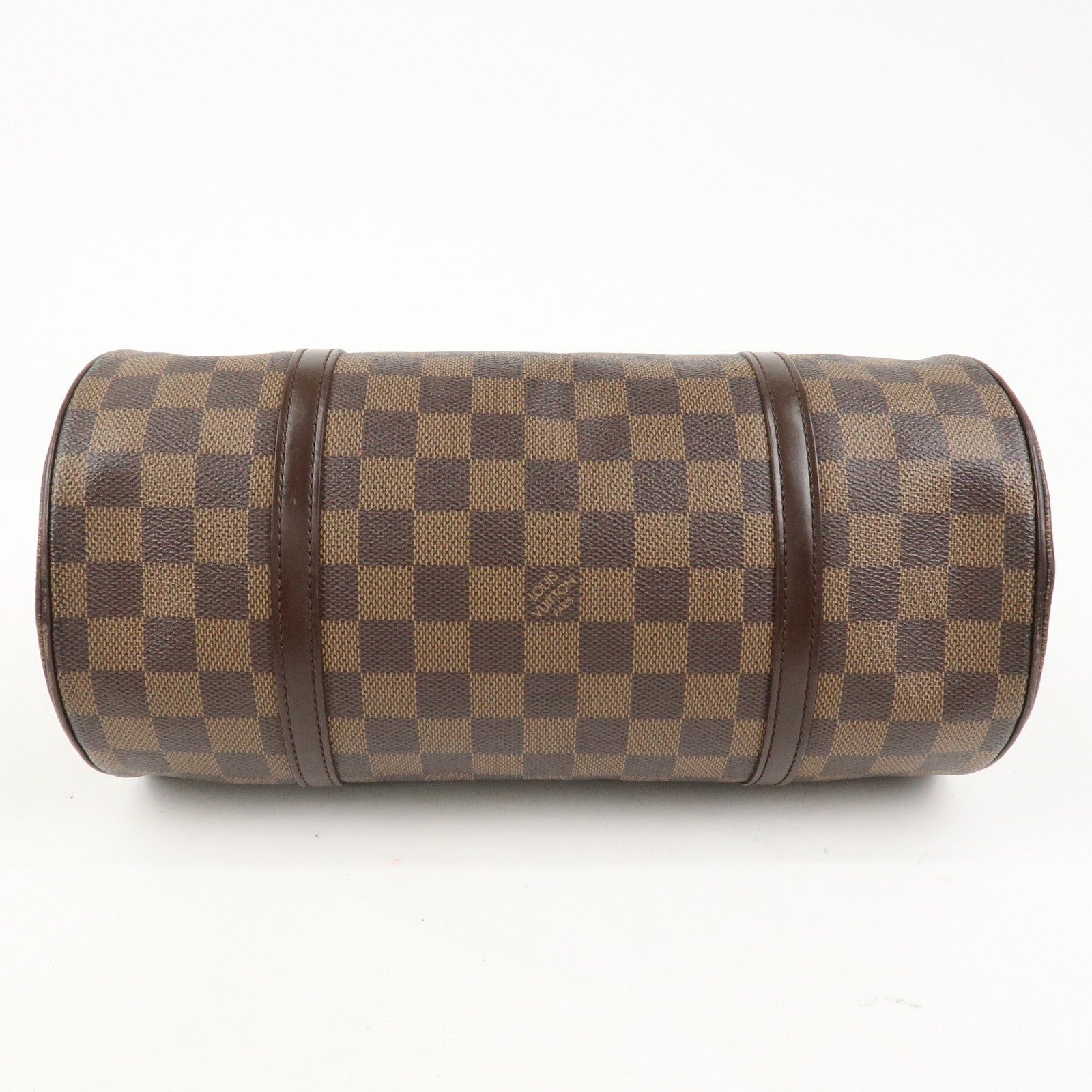 Louis Vuitton Damier Ebene Papillon 30 Hand Bag Brown N51303