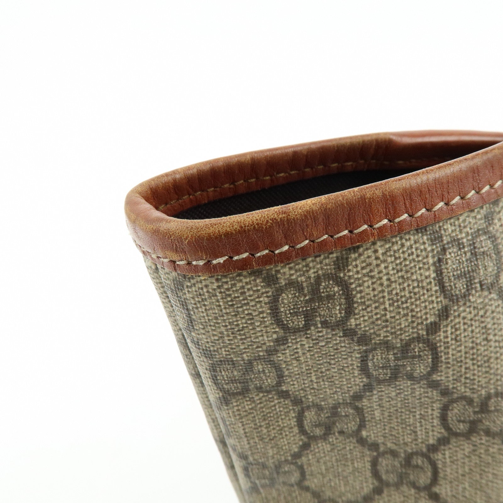 GUCCI GG Supreme Leather Sherry Tote Bag Shoulder Bag 211134