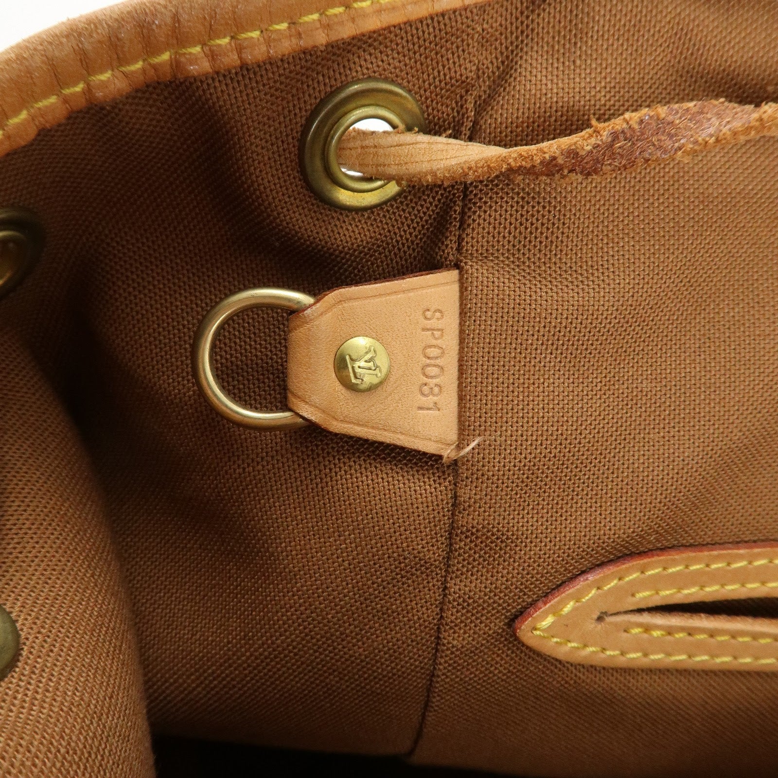 Louis Vuitton Monogram Canvas Montsouris MM Backpack Brown M51136 Used