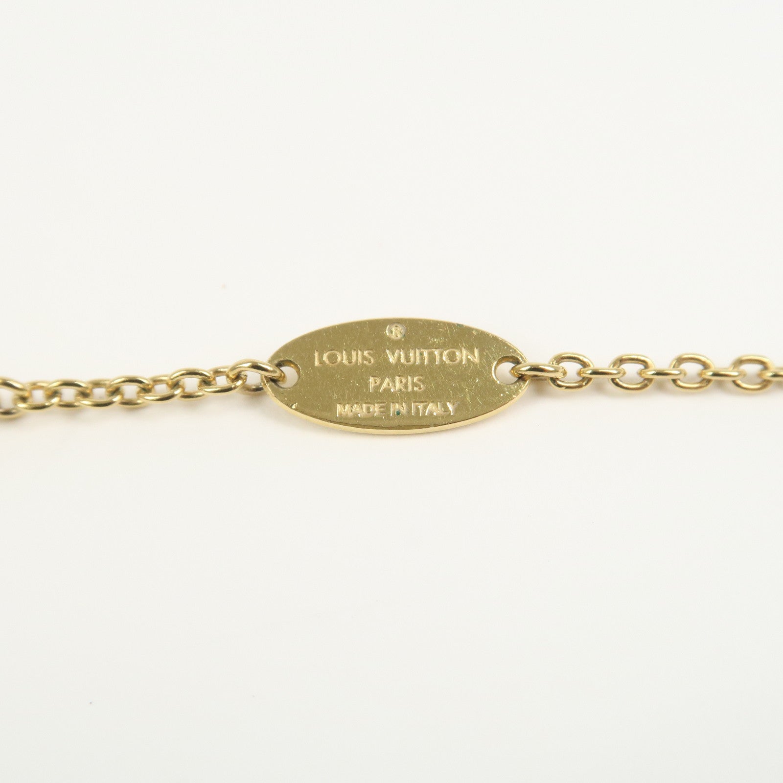 Louis Vuitton Collier Essential V Planet Rhinestone Necklace M68920