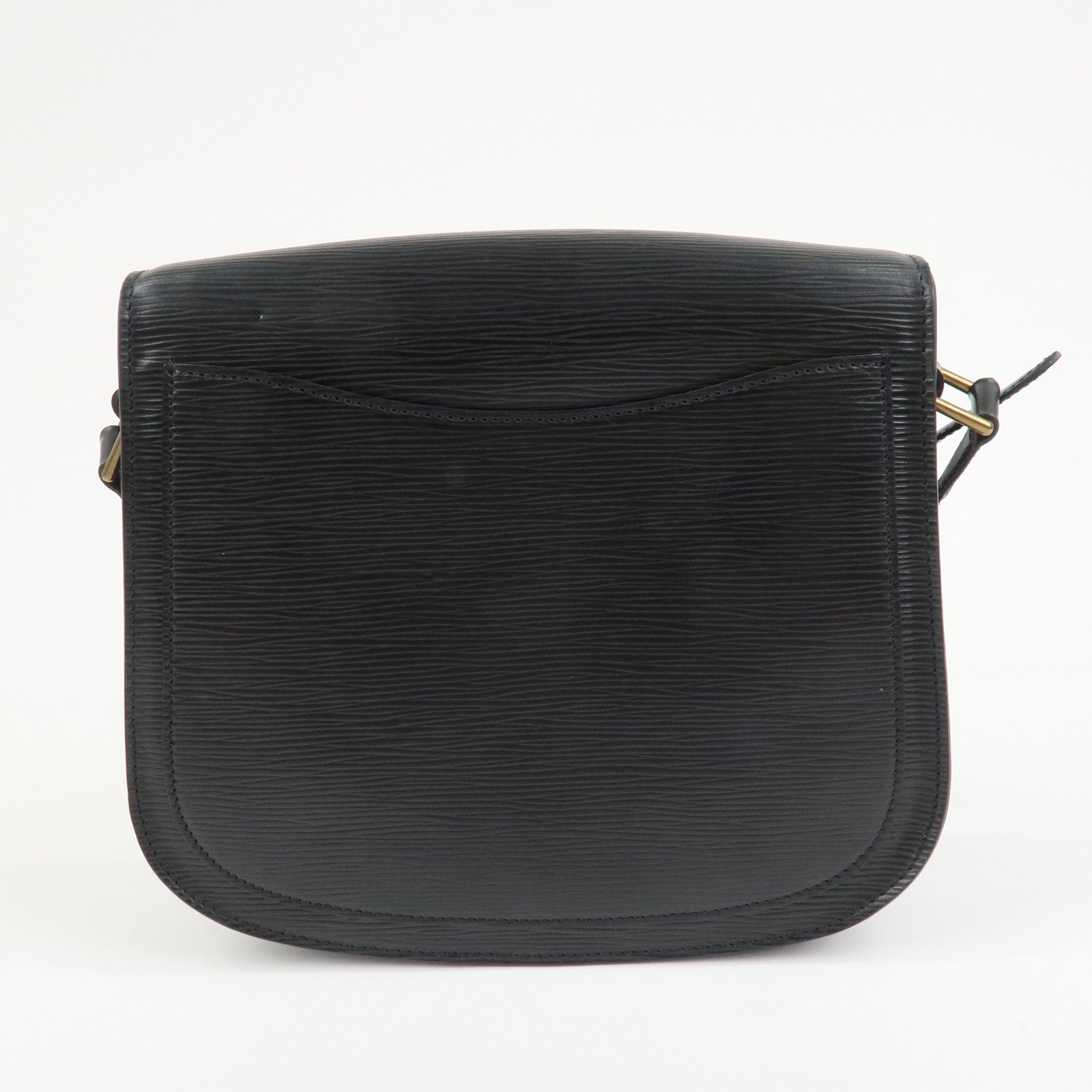 Louis Vuitton Epi Saint Cloud Shoulder Bag Black Noir M52192