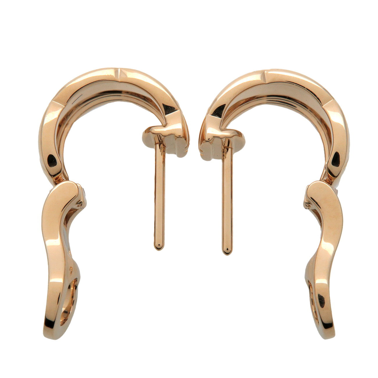 CHANEL COCO Crush Earrings K18 750YG Yellow Gold J11134