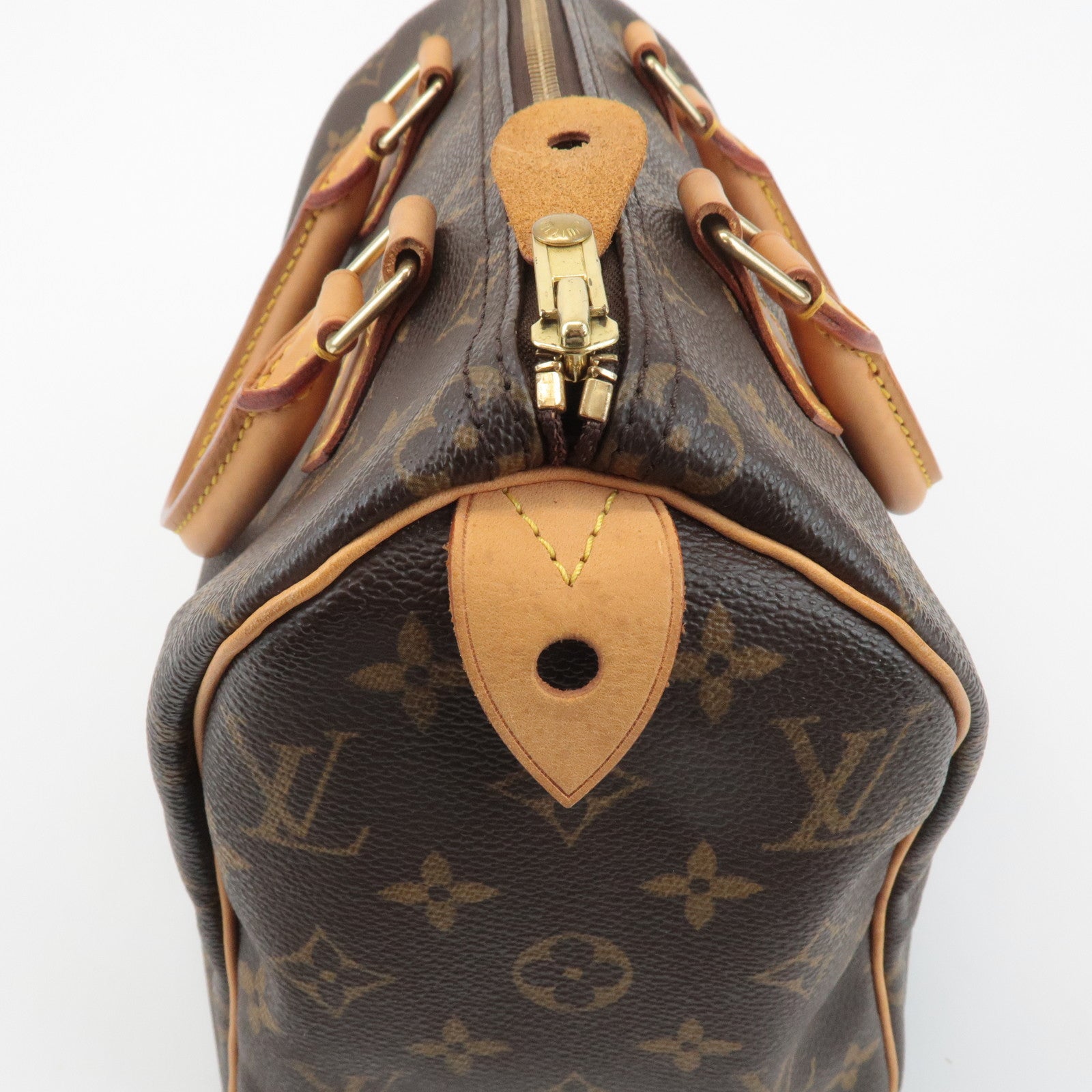 Louis Vuitton Monogram Speedy 25 Hand Bag Boston Bag M41528