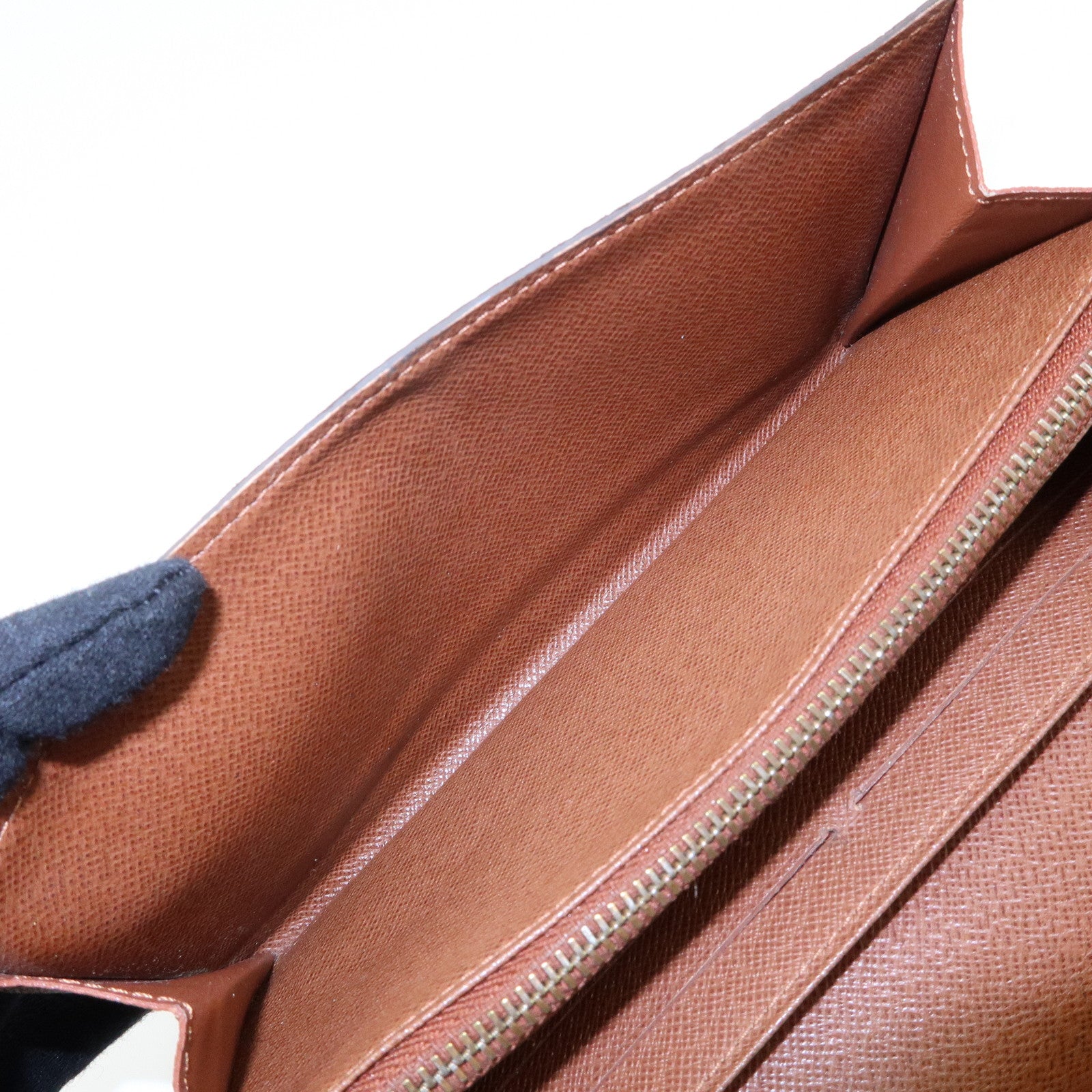 Louis Vuitton Monogram Portefeuille Sarah Long Wallet Brown M61734