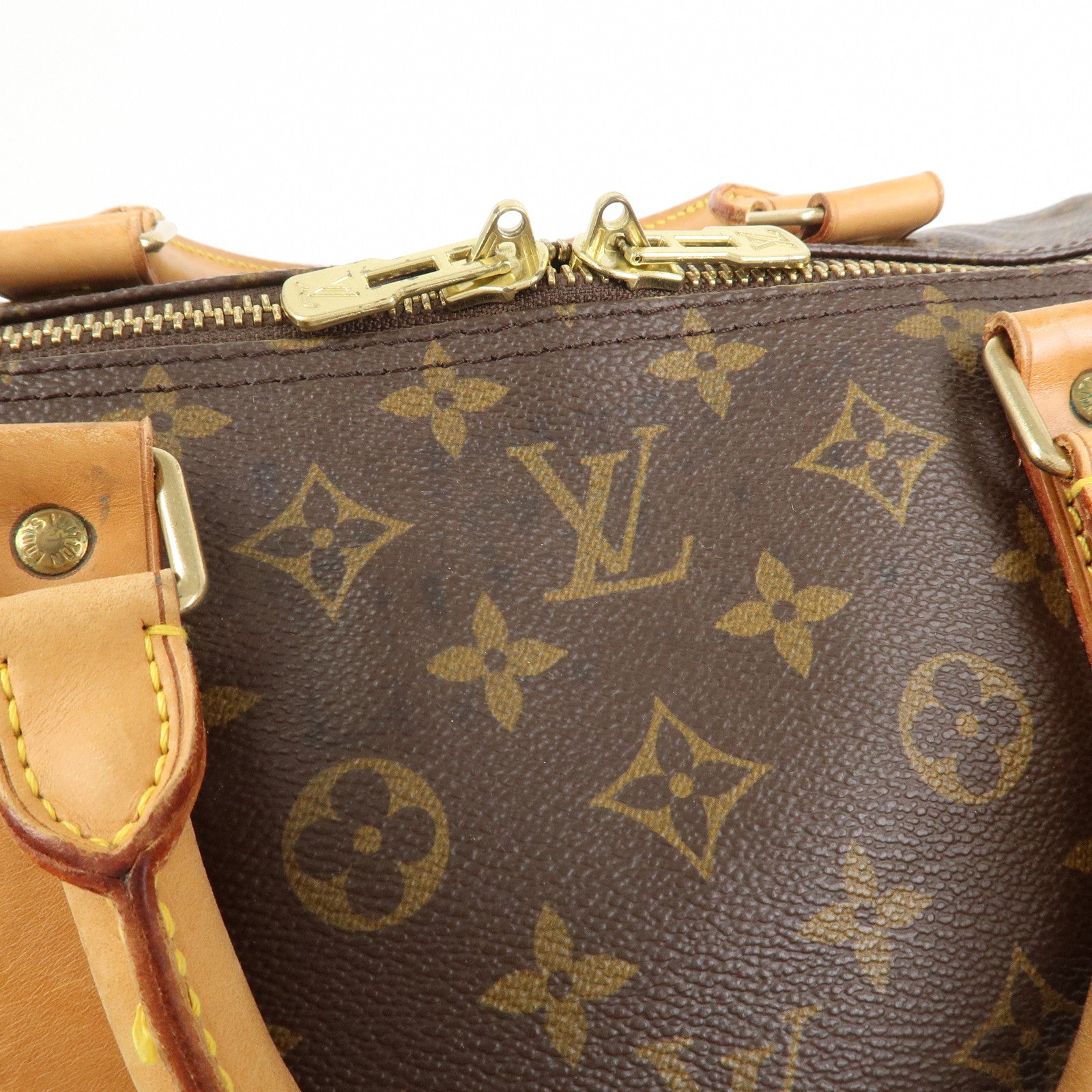 Louis Vuitton Monogram Keep All Bandouliere 60 Boston Bag M41412