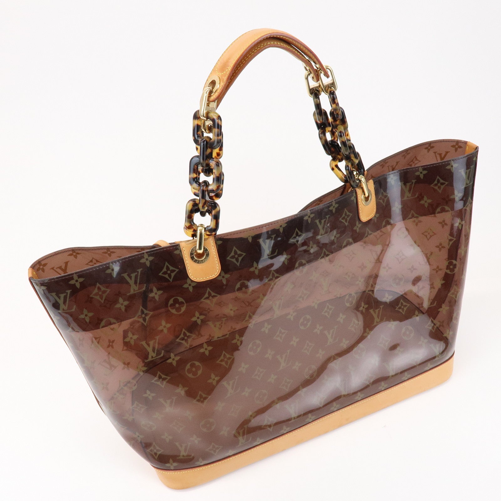 Louis Vuitton Monogram Vinyl Cabas Ambre GM Tote Bag M92500