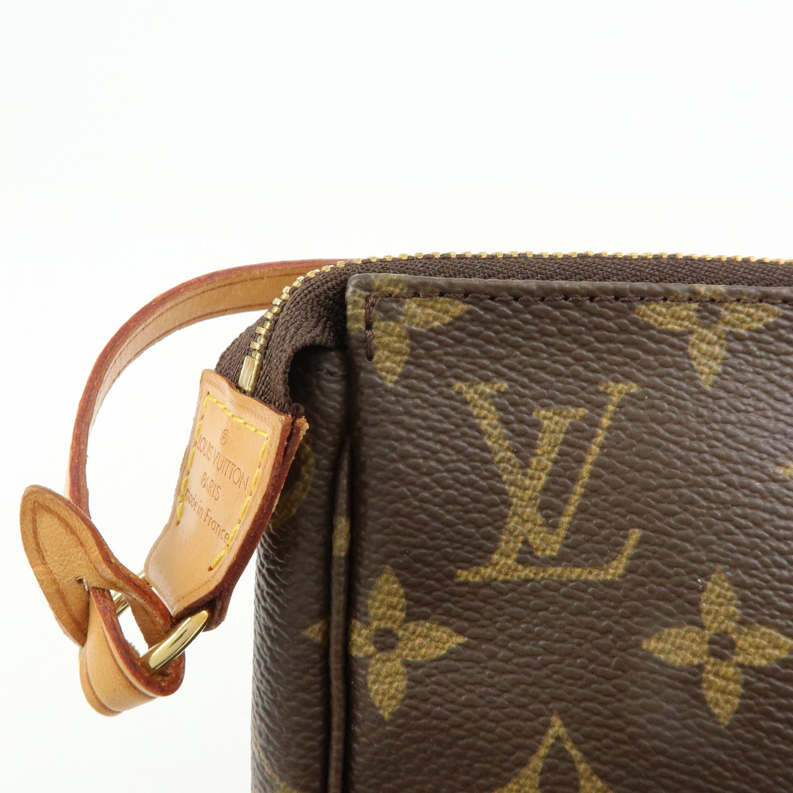 Louis Vuitton Monogram Pochette Accessoires Pouch Hand Bag M51980
