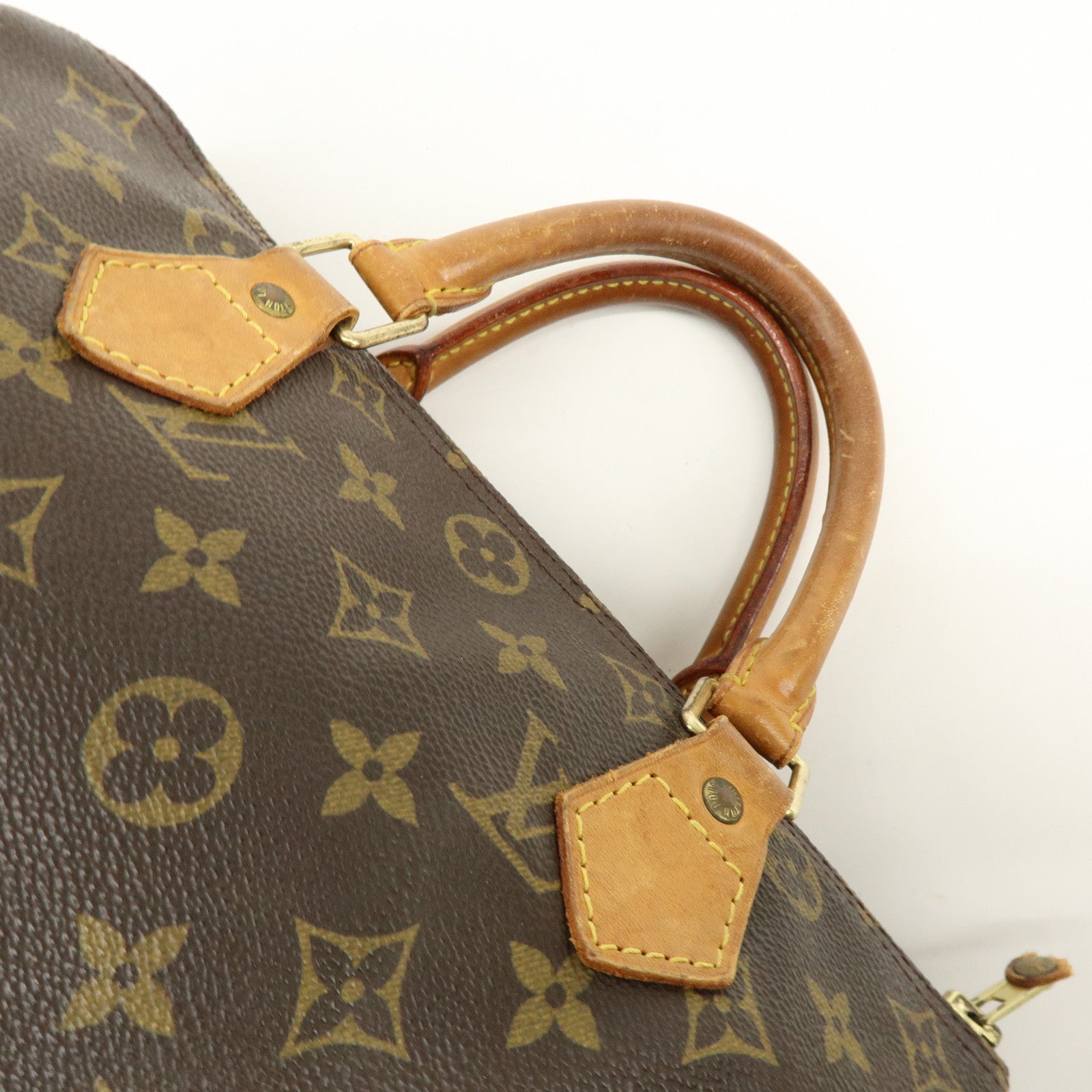 Louis Vuitton Monogram Speedy 30 Boston Bag Hand Bag Brown M41526