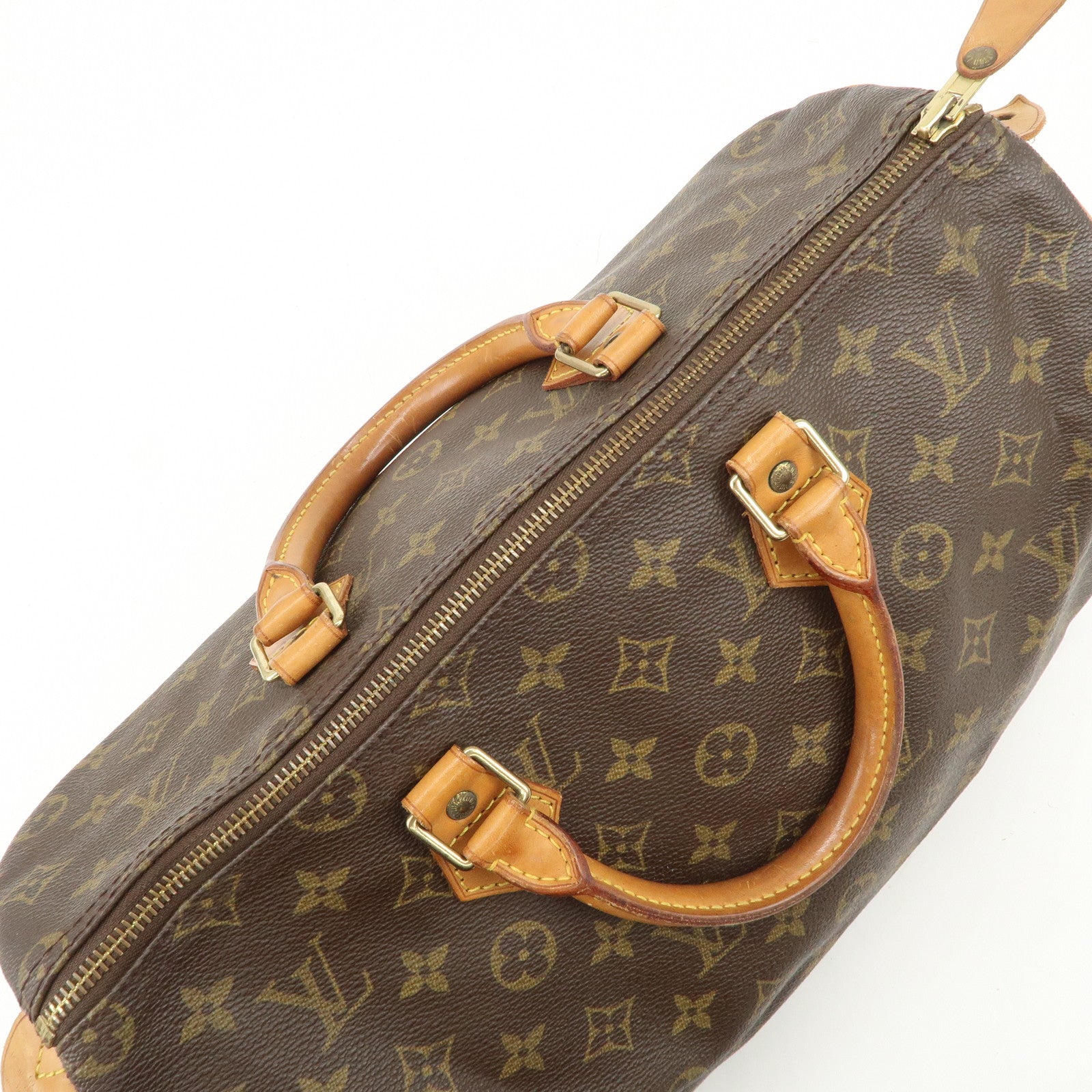 Louis Vuitton Monogram Canvas Speedy 35 Boston Bag Hand Bag M41524