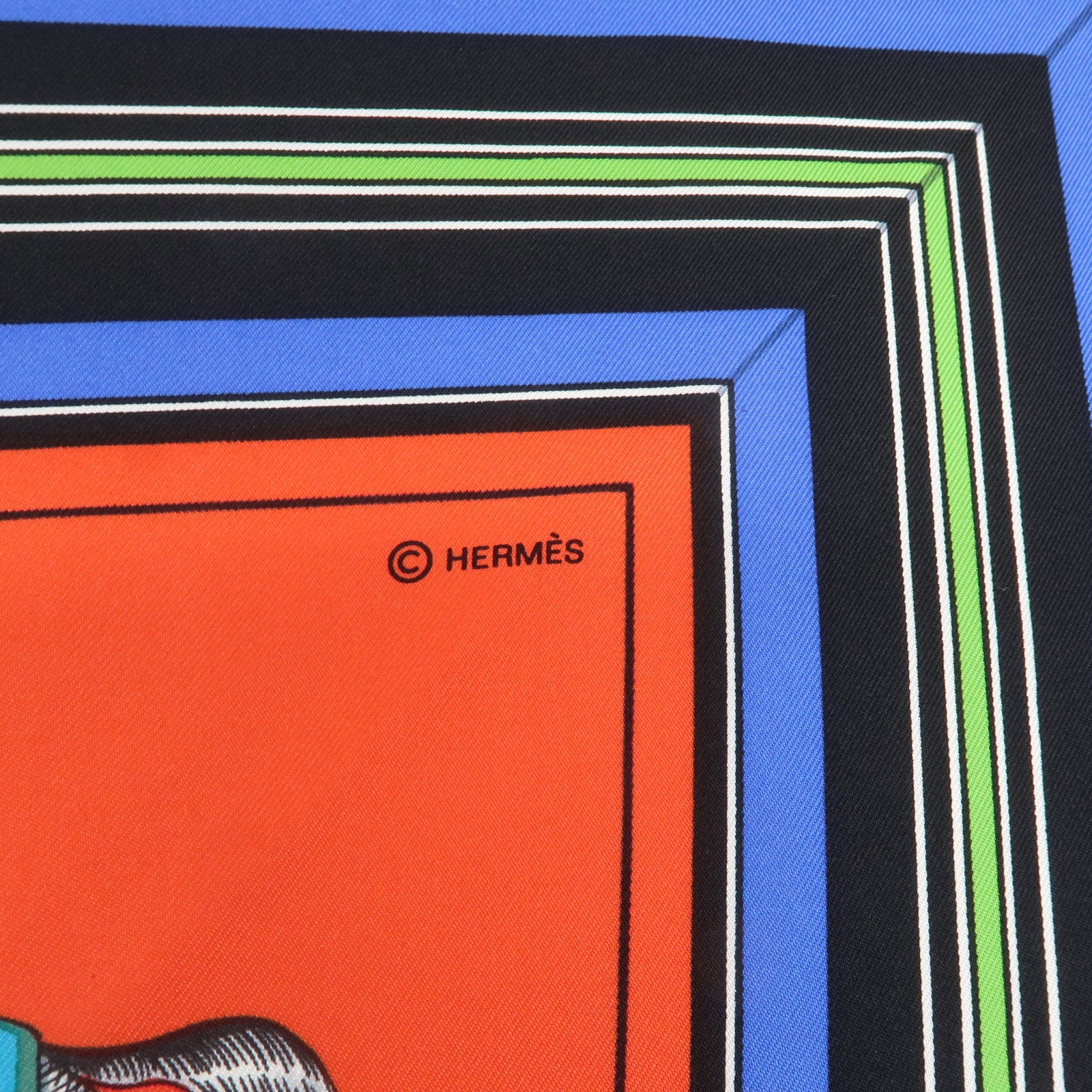 HERMES Carre 90 Silk 100% Couvertures et Tenues de Jour Scarf Red