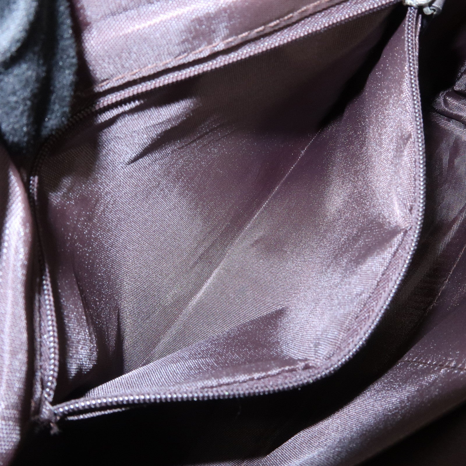 BALENCIAGA Leather Canvas Shoulder Bag Beige Brown