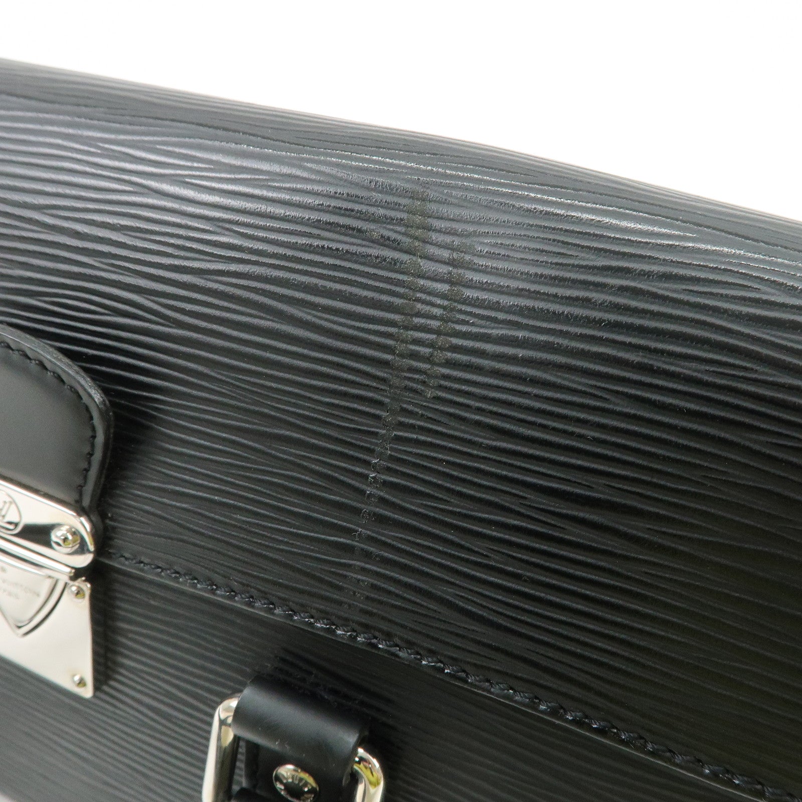 Louis Vuitton Epi Segur PM Hand Bag Noir Black M58822