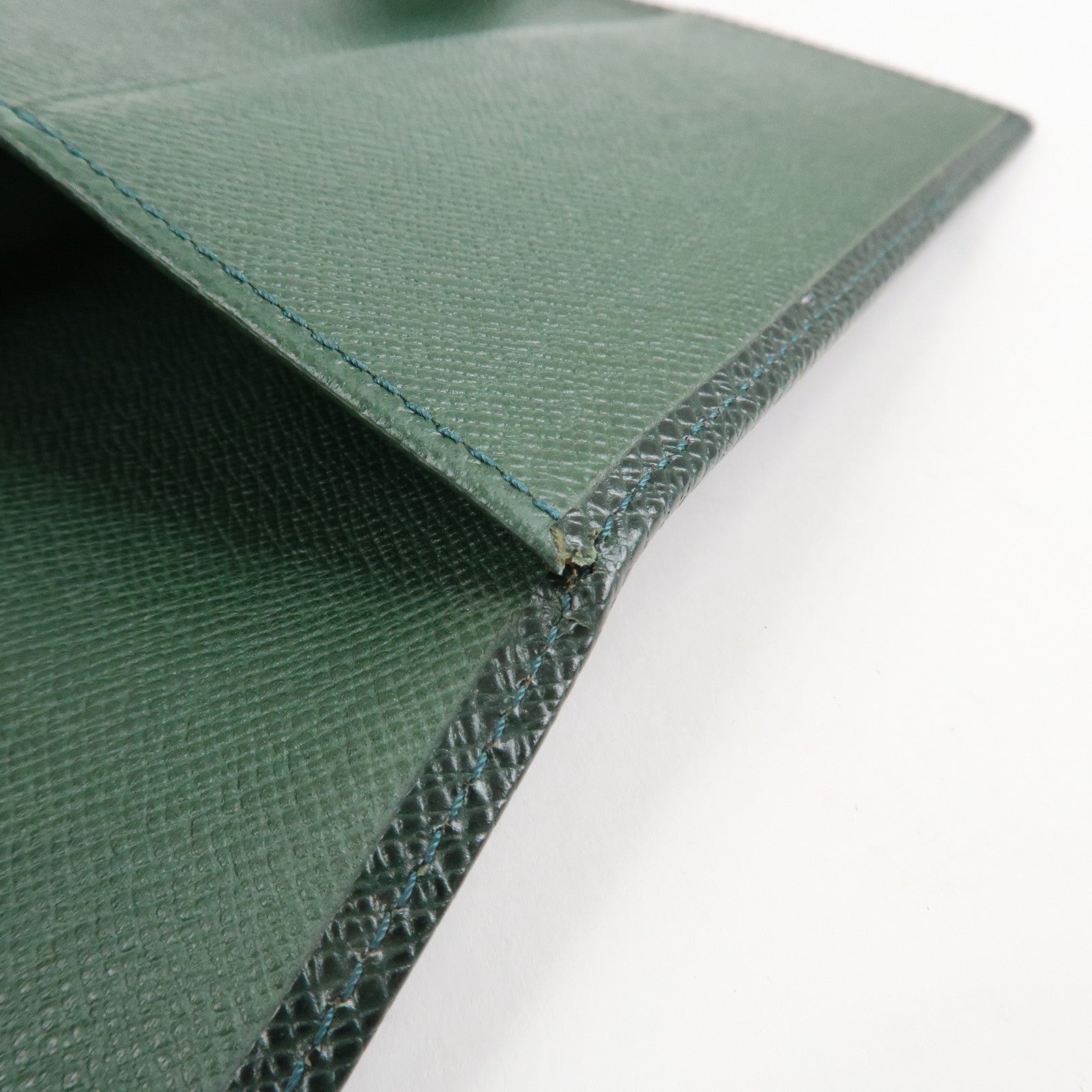 Louis Vuitton Taiga Leather Agenda GM Planner Cover Epicea R20404 Used