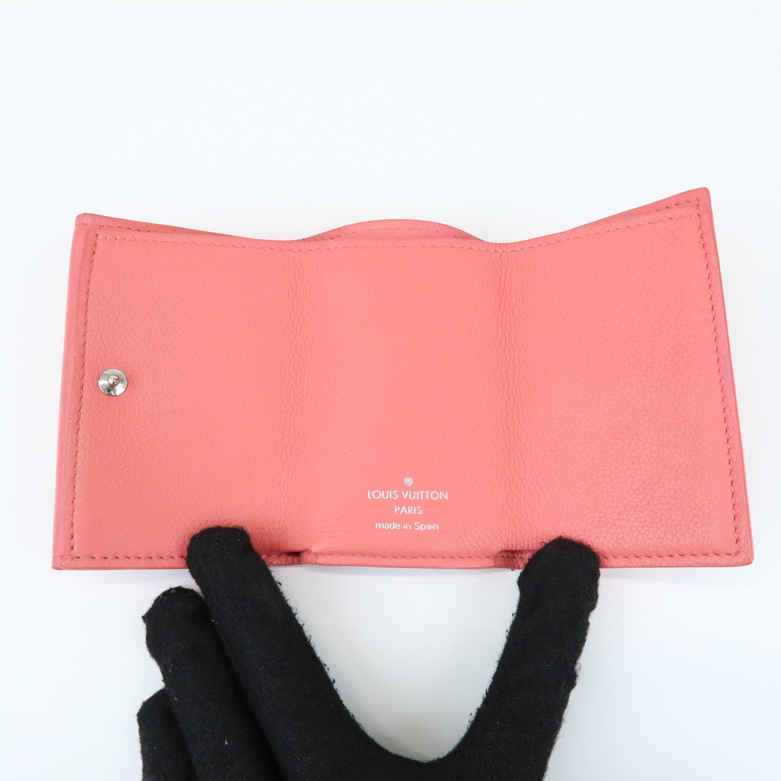 Louis Vuitton Portefeuille Lockmini Wallet Rose Miami M81886