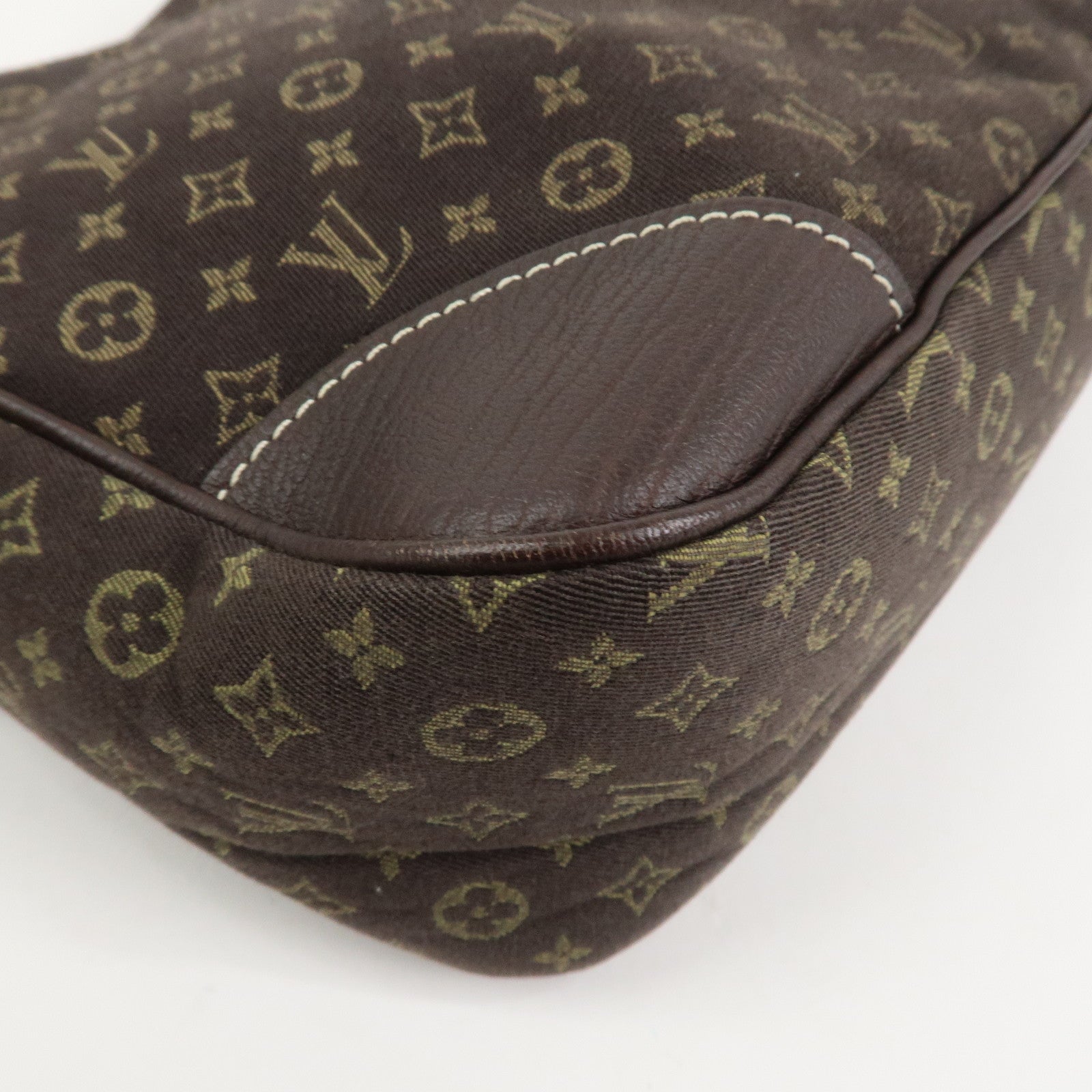 Louis Vuitton Monogram Mini Lin Boulogne Shoulder Bag Brown M95225