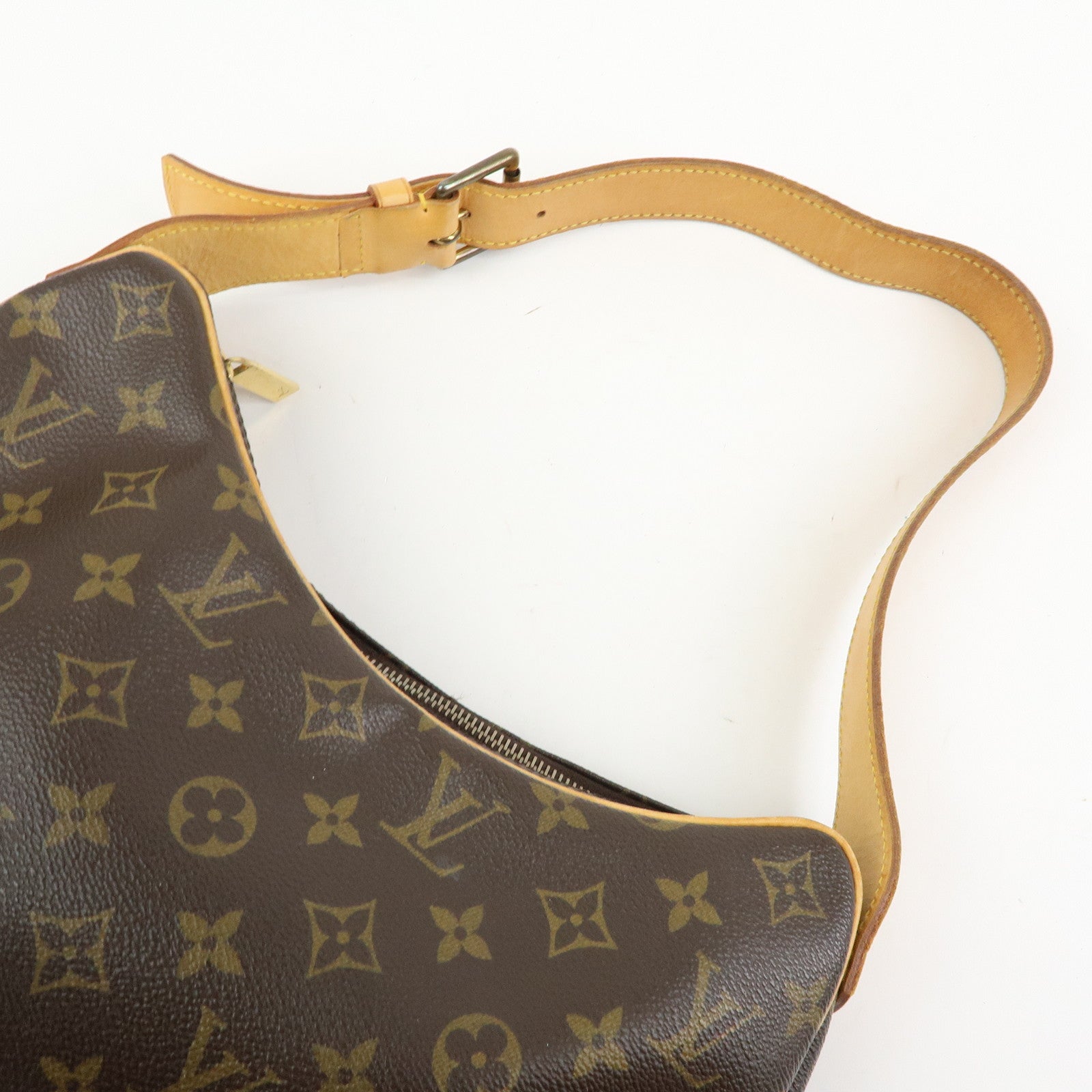 Louis Vuitton Monogram Croissant MM Shoulder Bag Brown M51512
