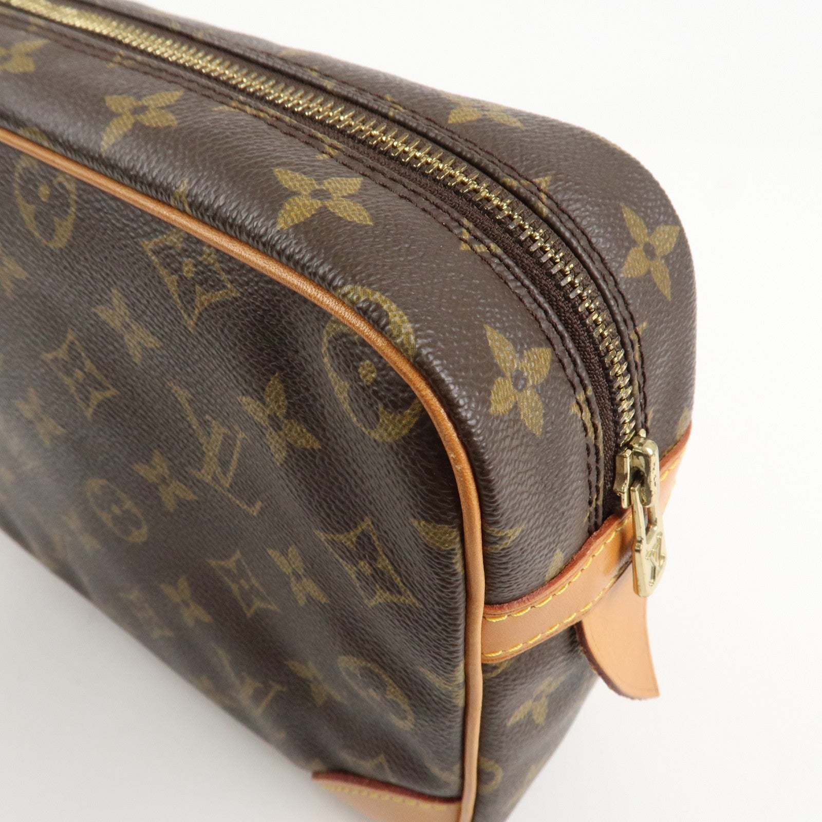 Louis Vuitton Monogram Compiegne 28 Pouch Clutch Bag M51845 Used