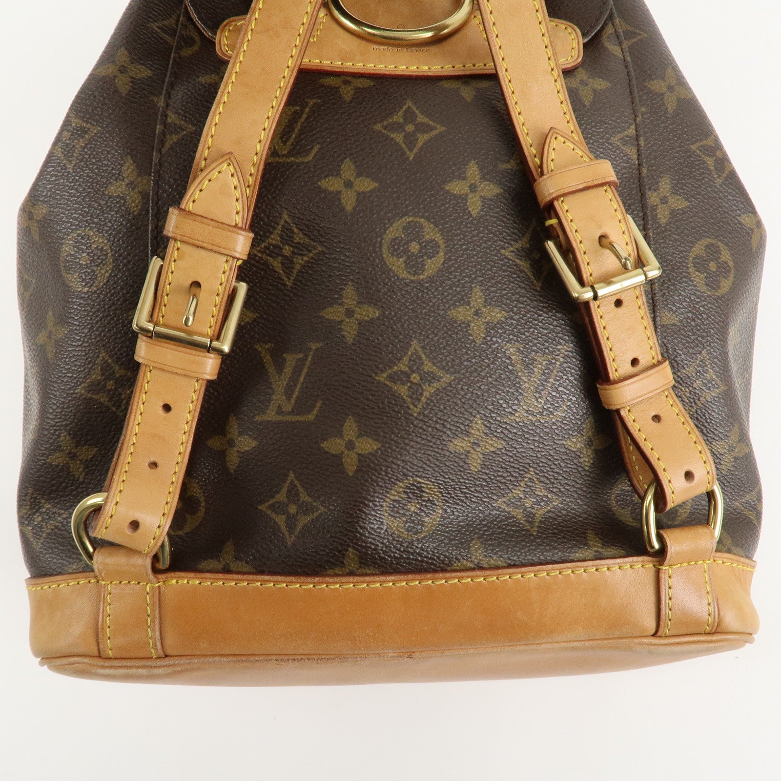 Louis Vuitton Monogram Canvas Montsouris MM Backpack Brown M51136 Used