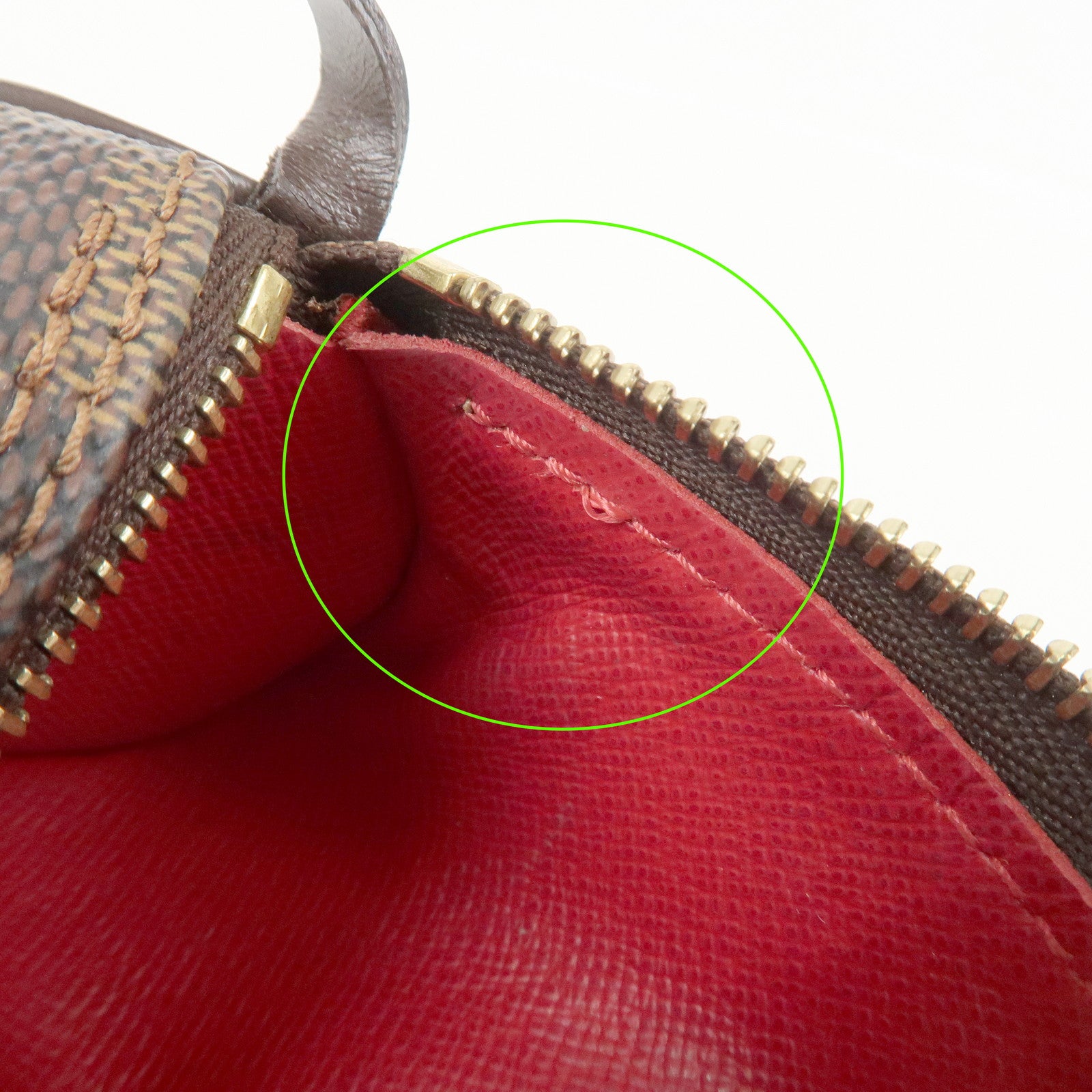Louis Vuitton Damier Mini Pouch for Papillon Bag Damier Ebene