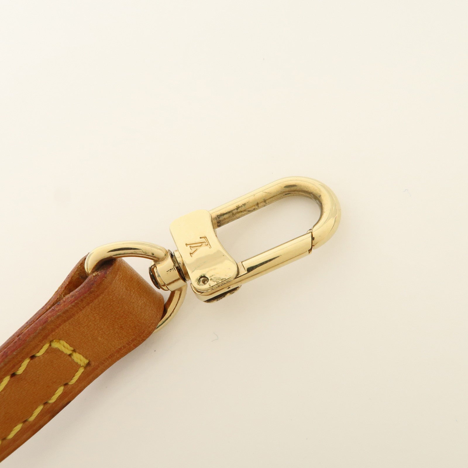 Louis Vuitton Nume Leather Shoulder Strap 120cm Natural J00145 Used