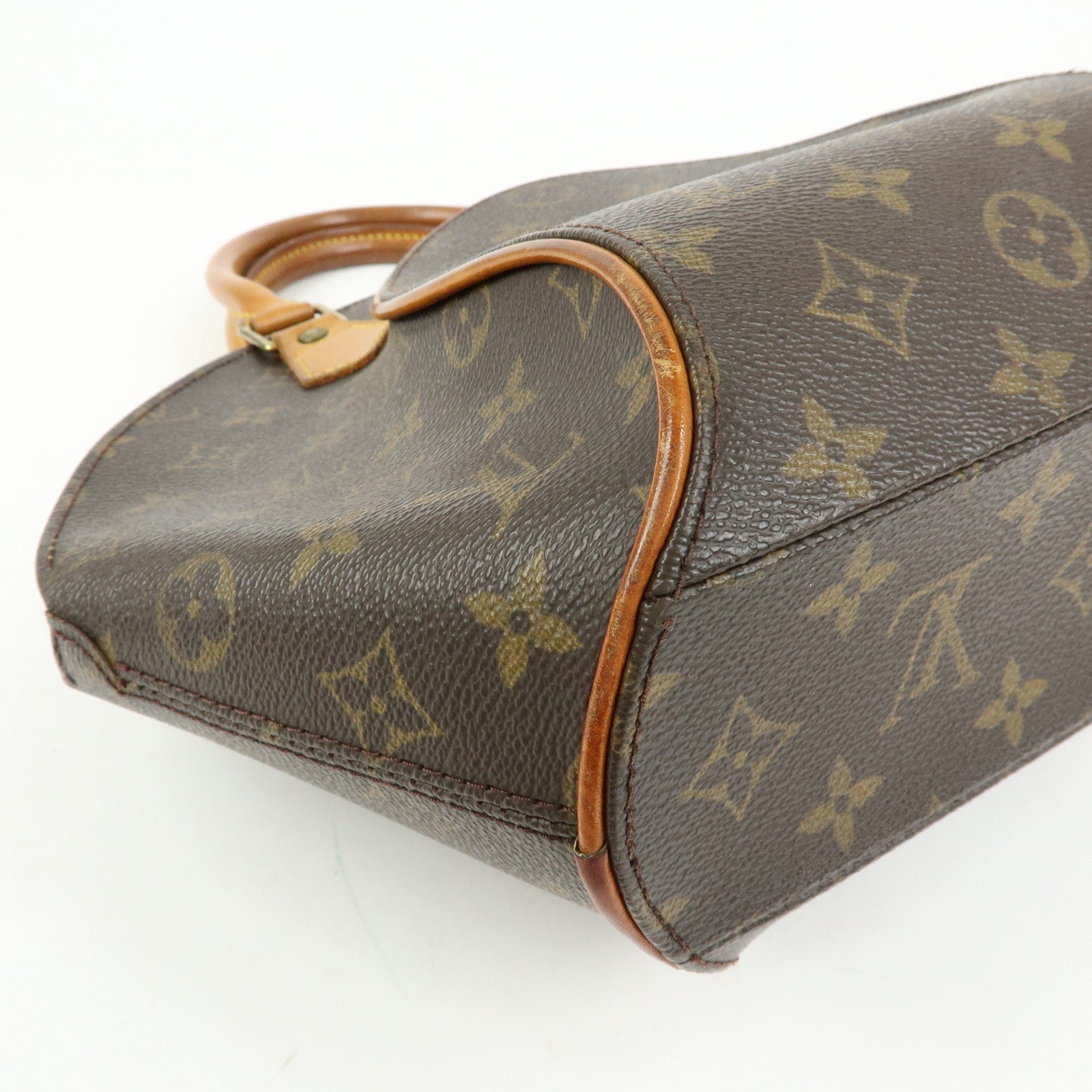 Louis Vuitton Monogram Ellipse PM Hand Bag Brown M51127