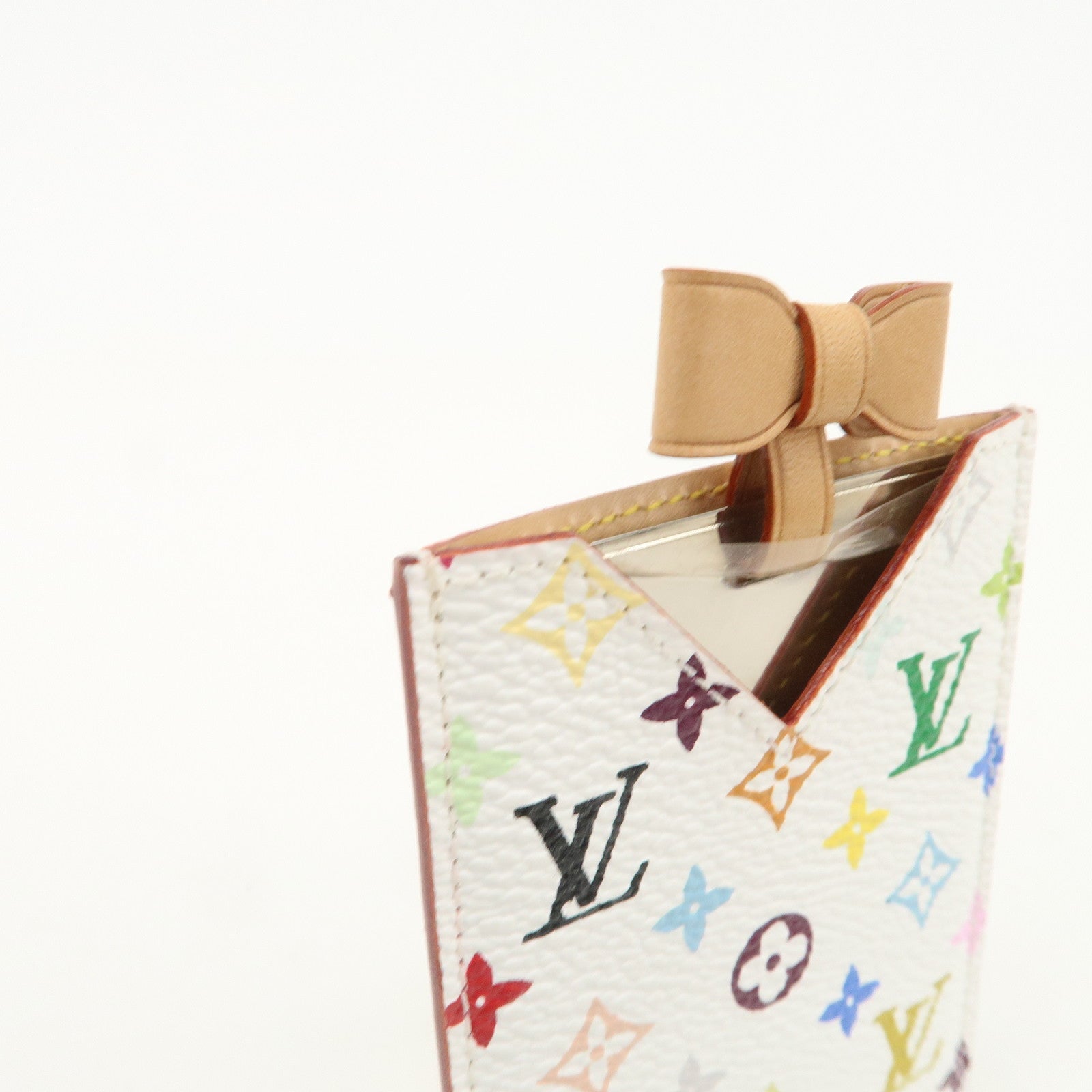 Louis Vuitton Monogram Etui Miroir Multicolor Blanc M92651