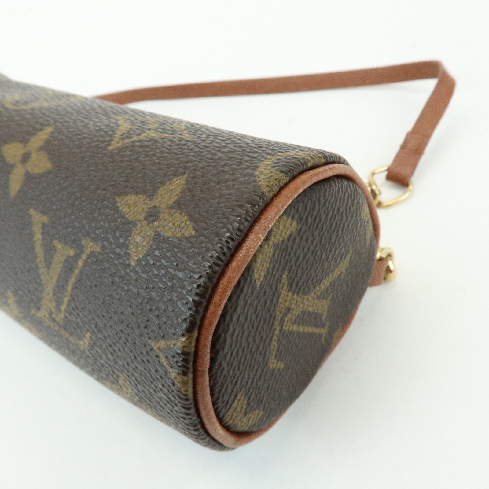 Louis Vuitton Monogram Mini Pouch for Papillon Bag Brown