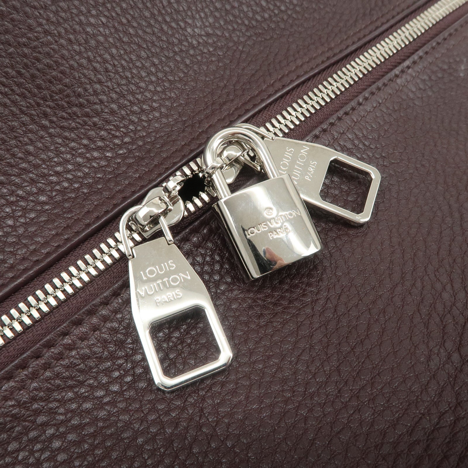 Louis Vuitton Taurillon Mirabilis SPO Hand Bag Cassis M93859