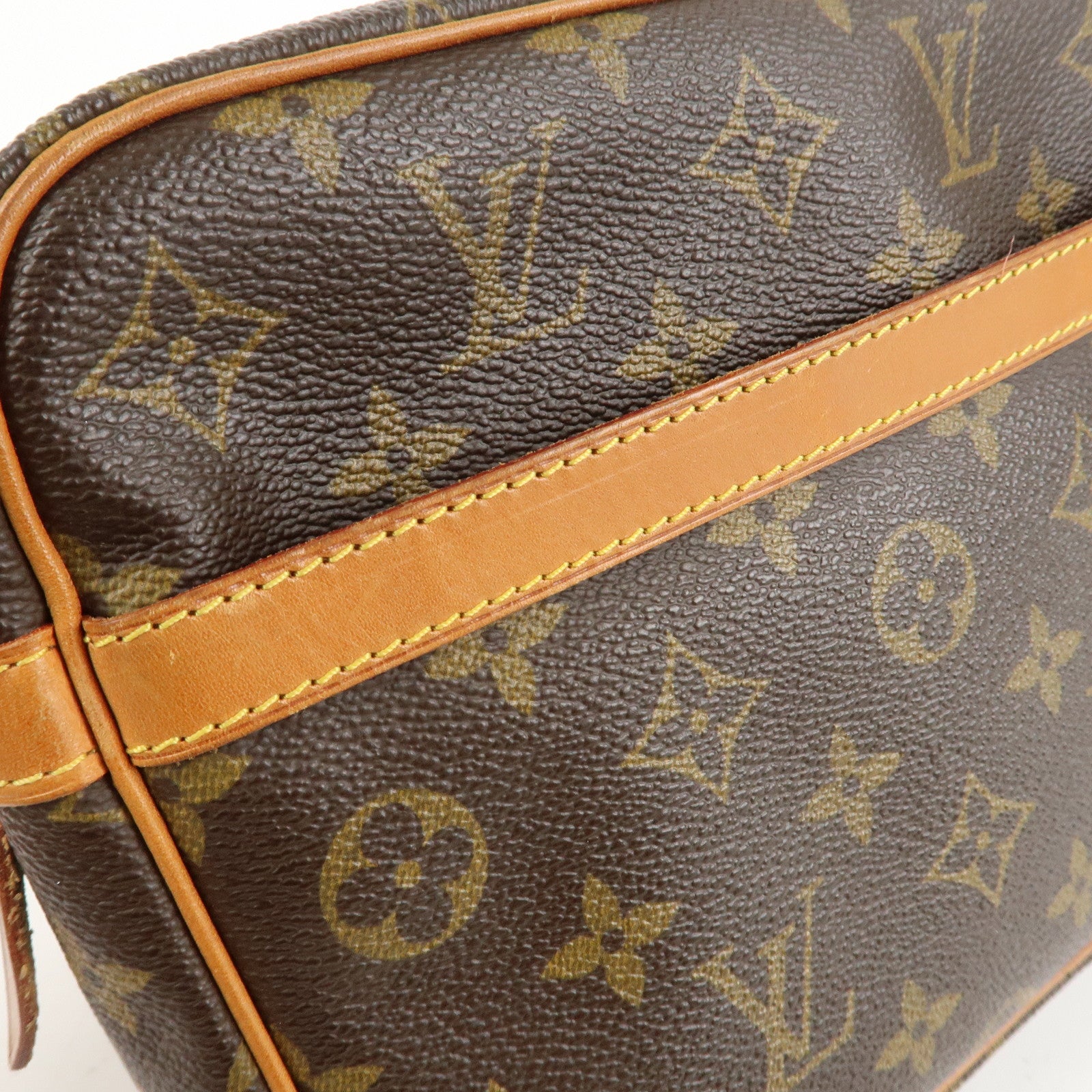 Louis Vuitton Monogram Compiegne 28 Pouch Clutch Bag M51845 Used