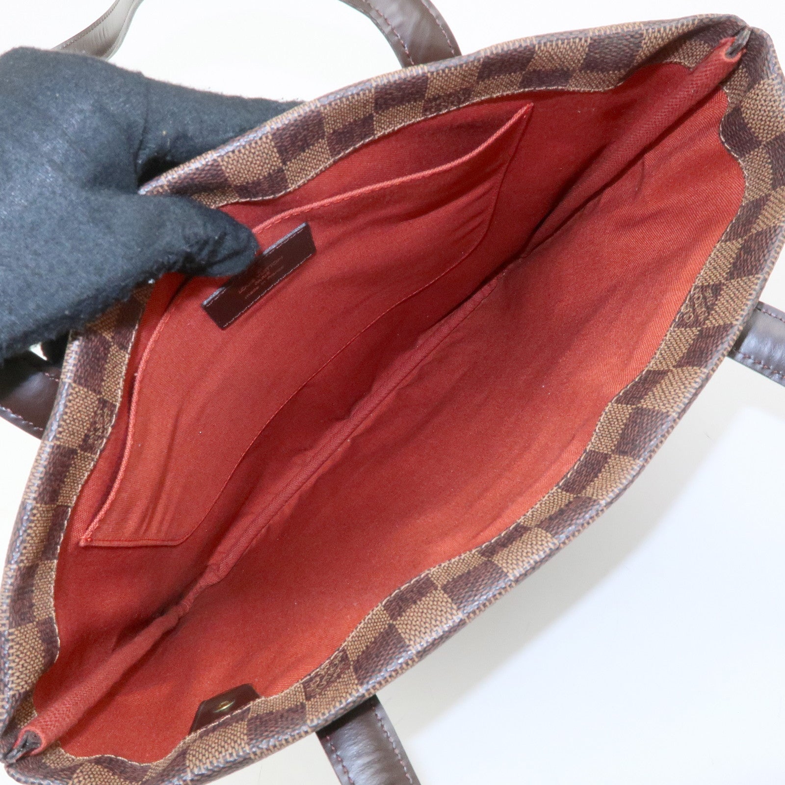 Louis Vuitton Damier Canvas Clifton Tote Shoulder Bag Ebene N51149