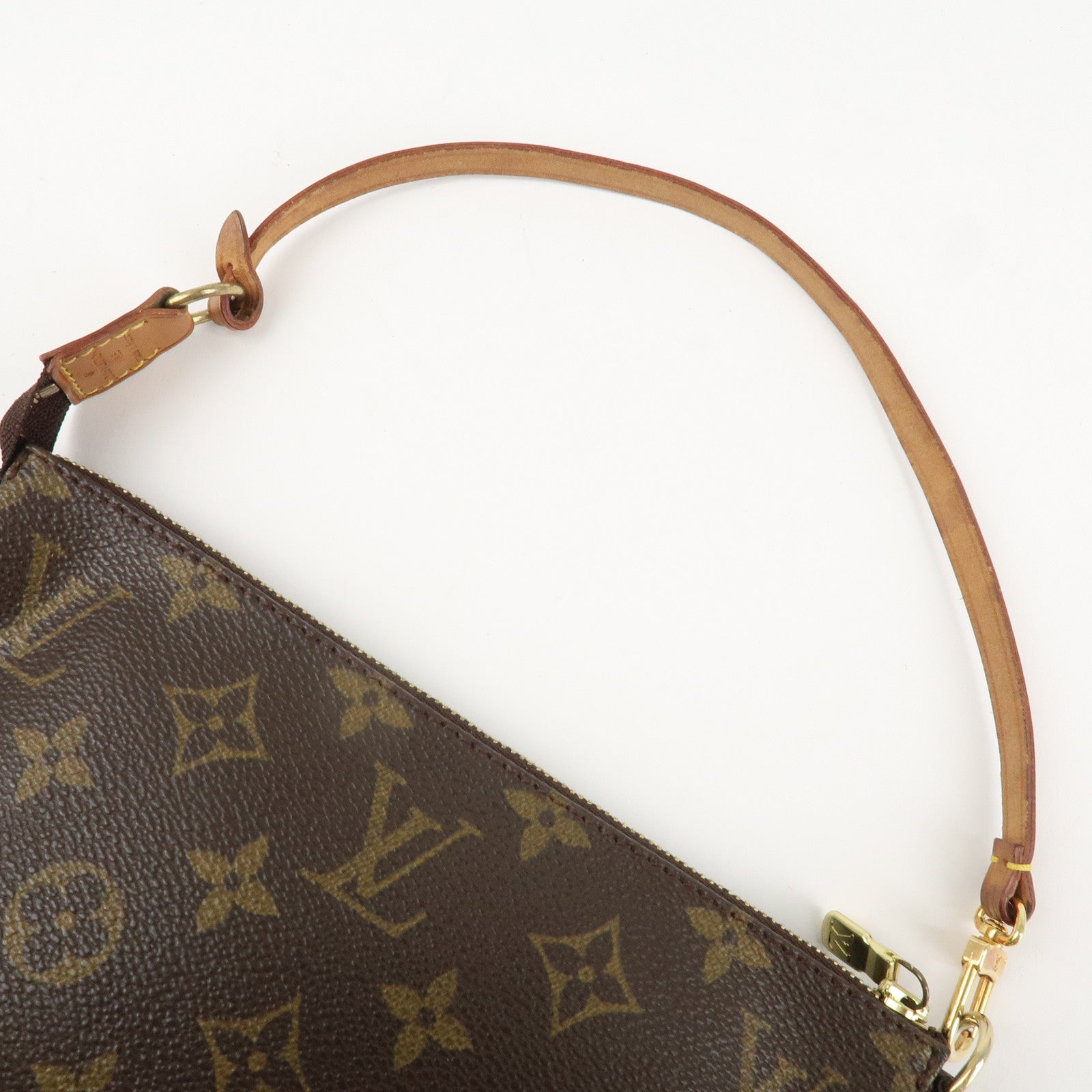 Louis Vuitton Monogram Pochette Accessoires Hand Bag M51980 Used