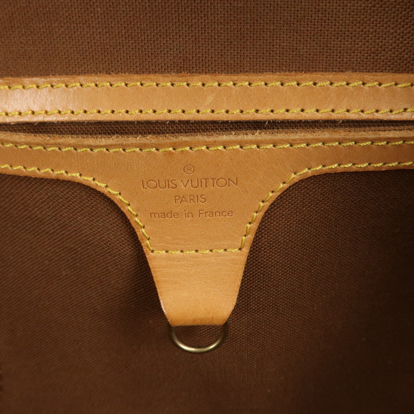 Louis Vuitton Monogram Ellipse MM Hand Bag Brown M51126