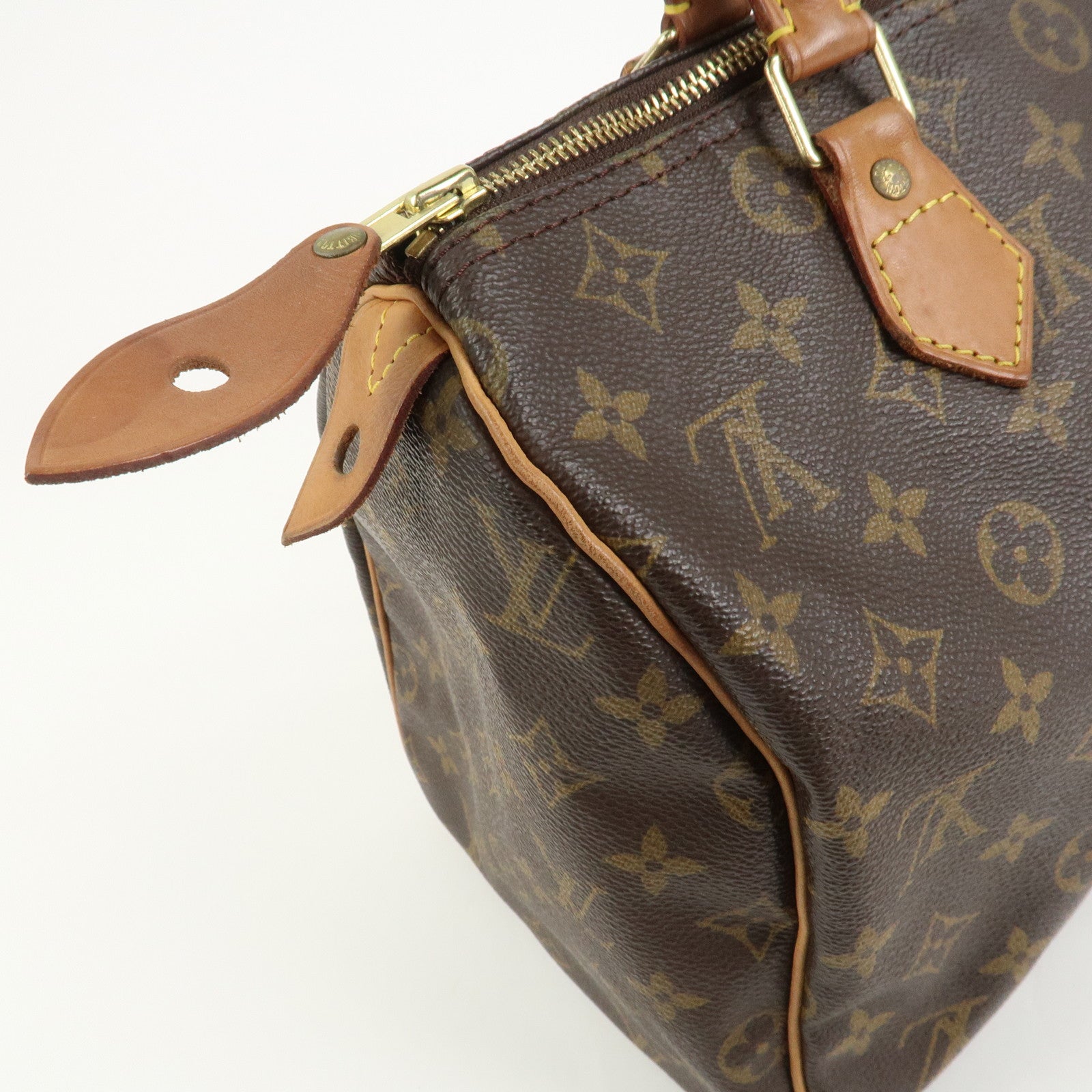 Louis Vuitton Monogram Speedy 30 Boston Bag Hand Bag Brown M41526