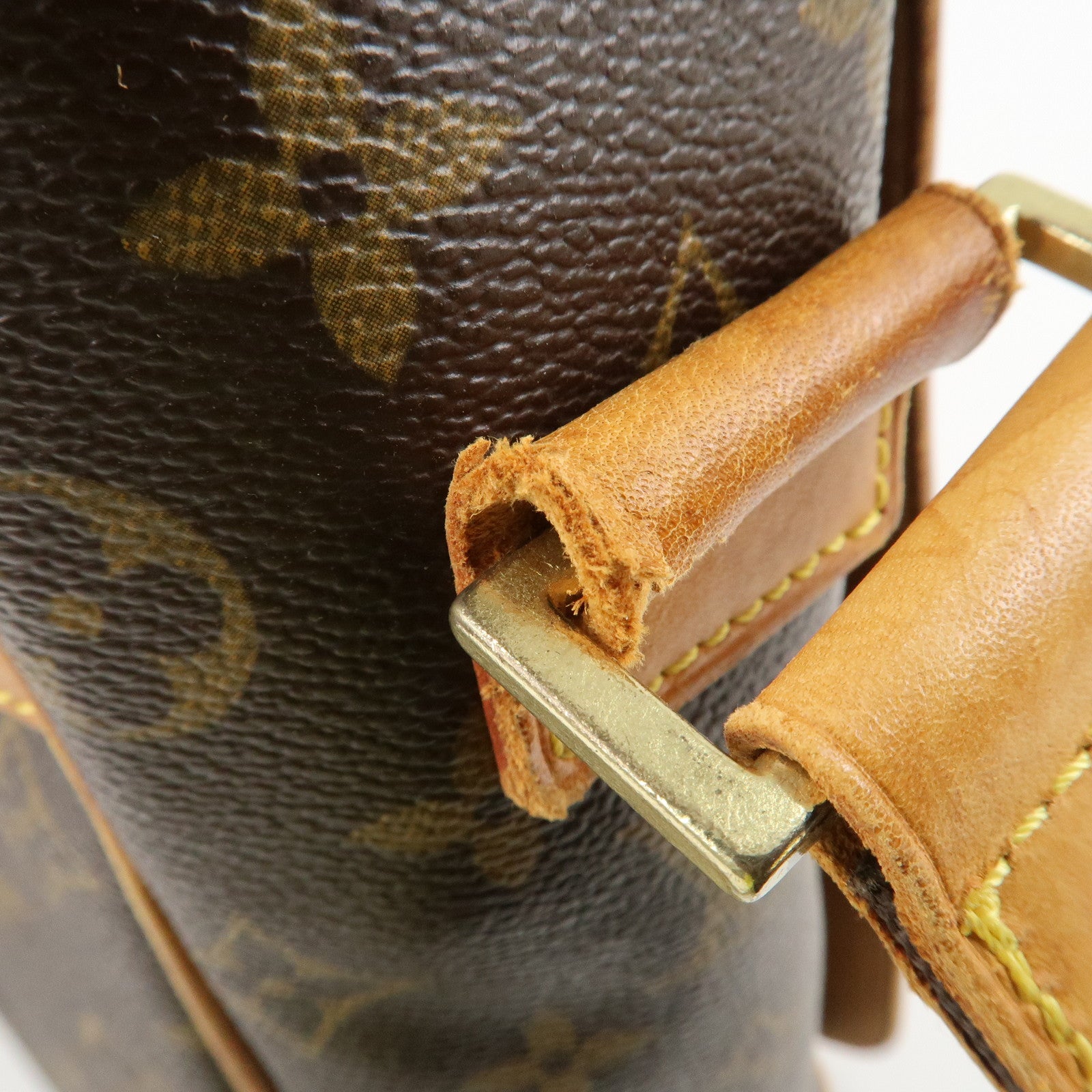 Louis Vuitton Monogram Abbesses Messenger Bag Brown M45257 Used