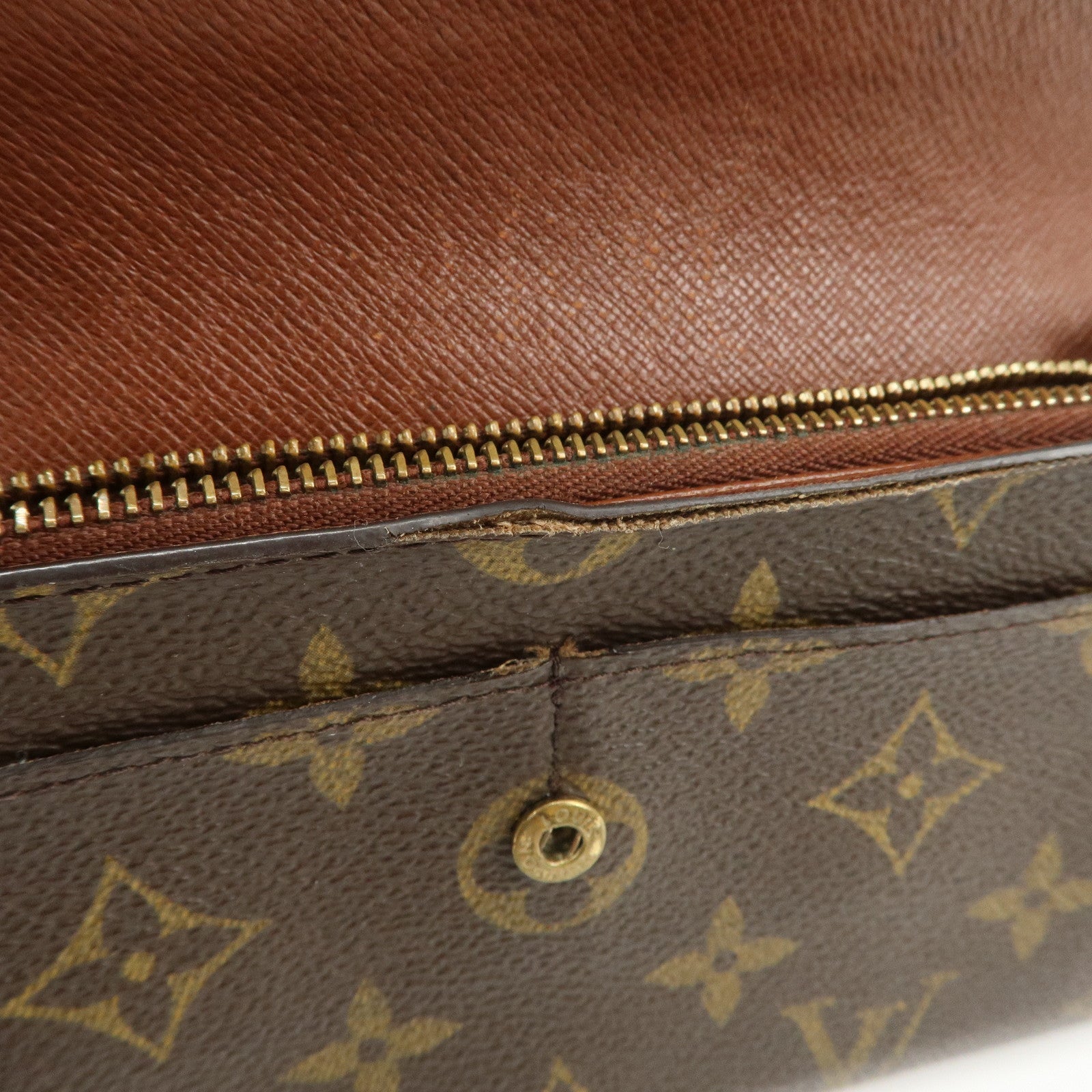 Louis Vuitton Monogram Pochette Porte Monnaie Credit Wallet M61725