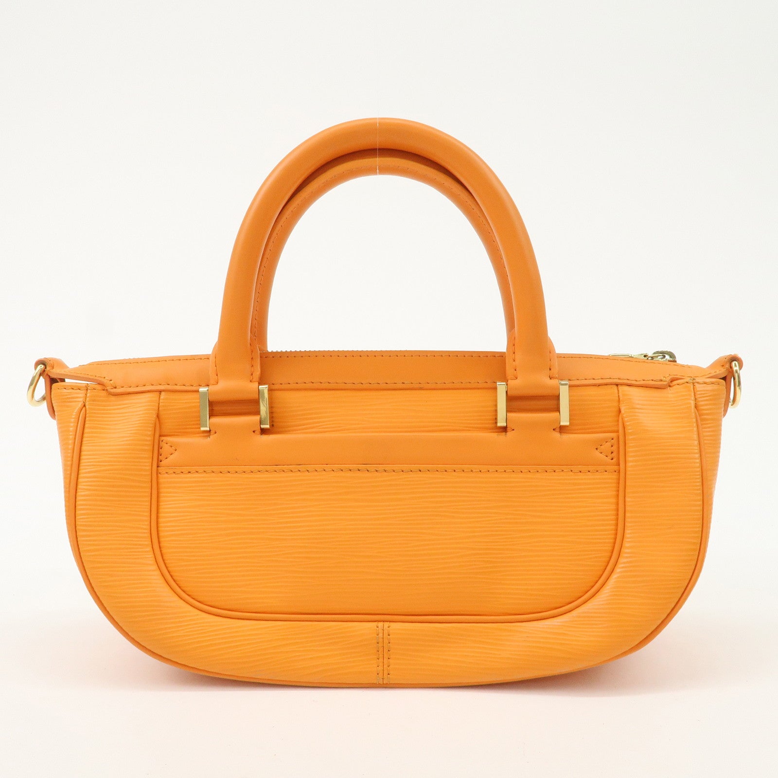 Louis Vuitton Epi Danura PM Hand Bag Shoulder Bag Mandarin M5891H Used