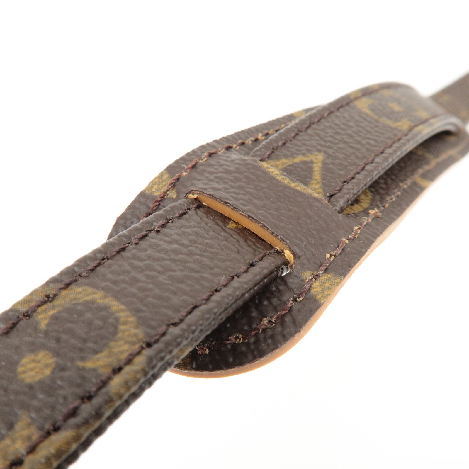 Louis Vuitton Monogram Canvas Shoulder Strap 120cm Brown J75010 Used