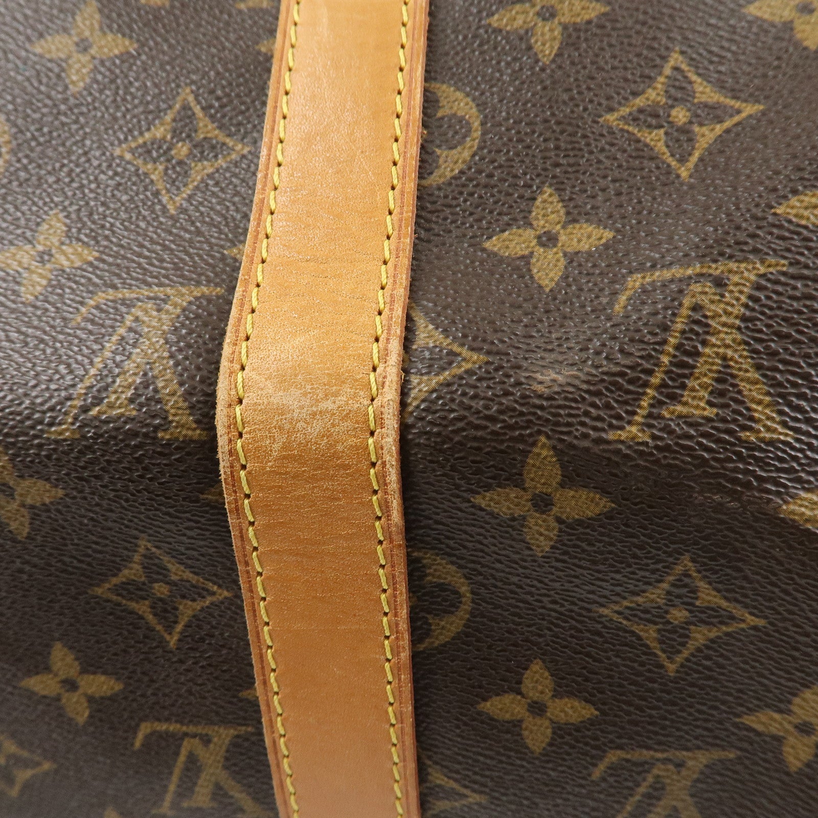 Louis Vuitton Monogram Keep All 50 Bag Boston Bag Brown M41426 Used