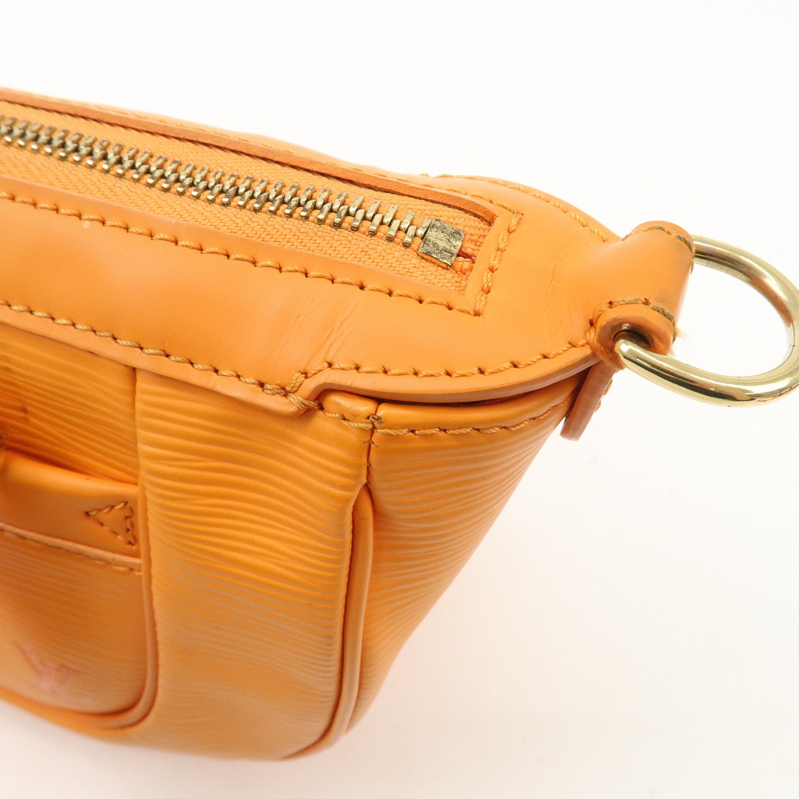 Louis Vuitton Epi Dannula PM Hand Bag Shoulder Bag Mandarin M5891H Used