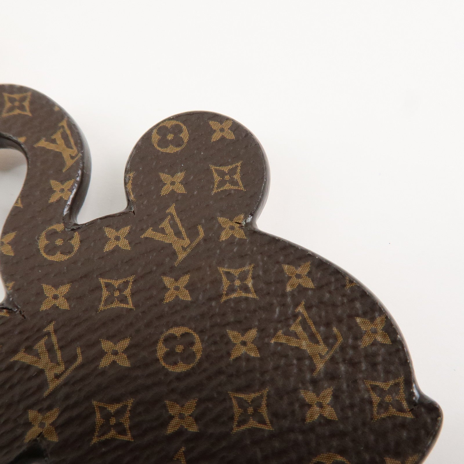 Louis Vuitton Monogram Porte Cles Vuittonite Mouse Bag Charm M69014 Used