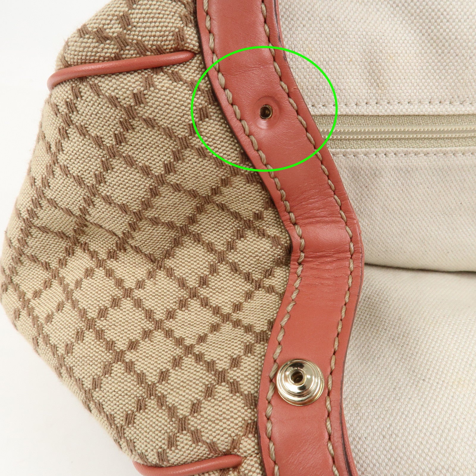 GUCCI Diamante Sukey Interlocking G Tote Bag Hand Bag 211944