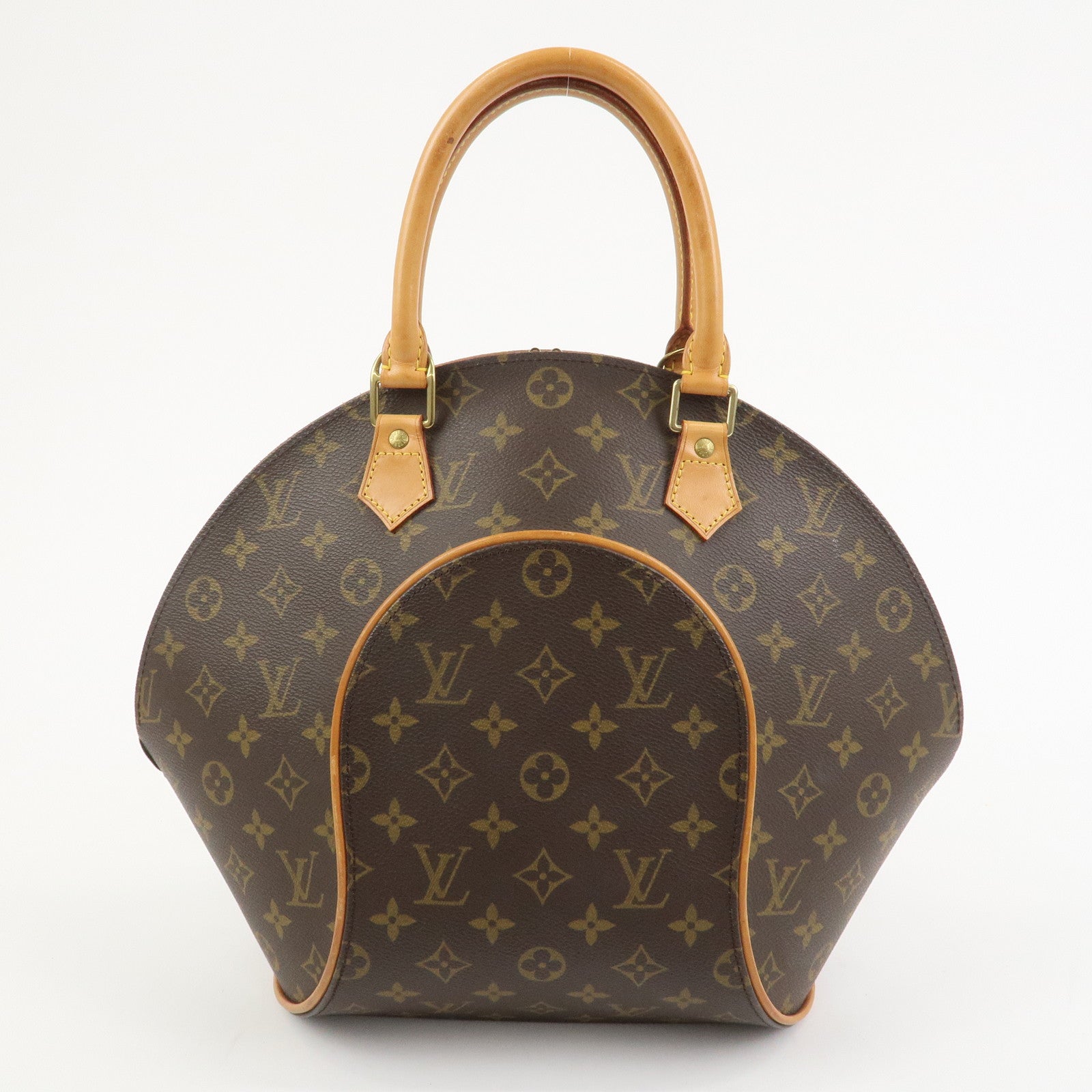 Louis Vuitton Monogram Ellipse MM Hand Bag Brown M51126