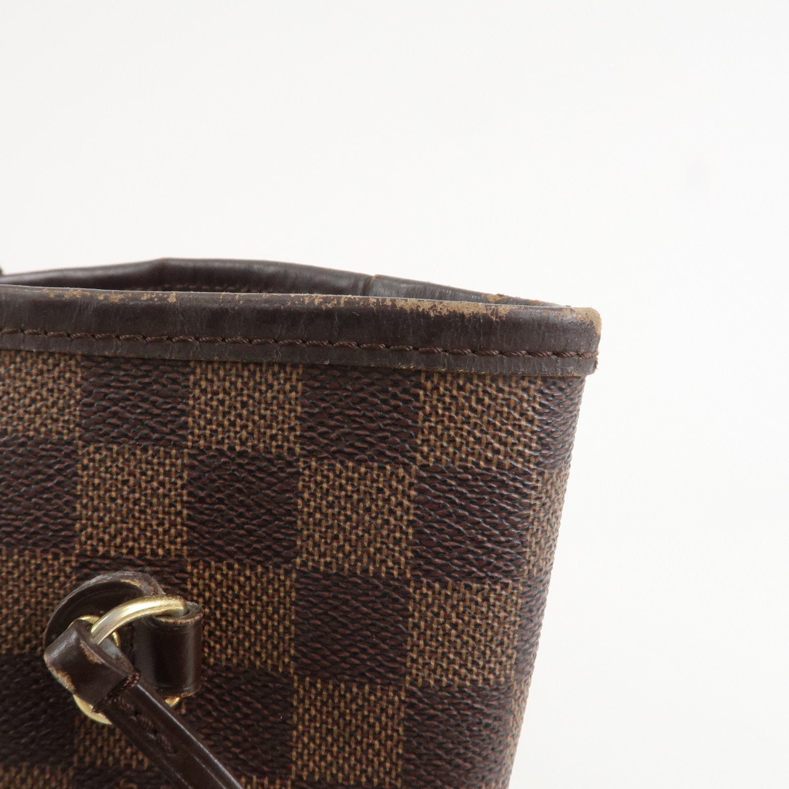 Louis Vuitton Damier Ebene Canvas Neverfull MM Tote Bag N51105