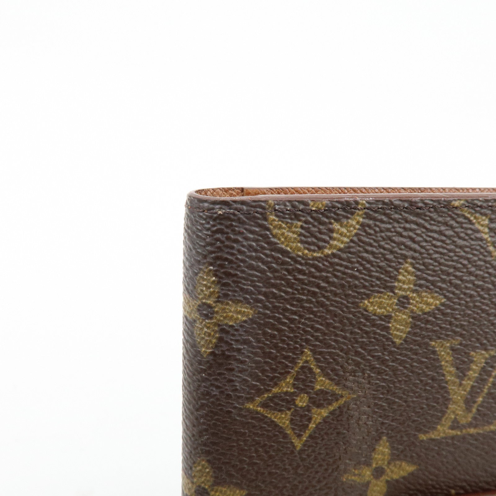 Louis Vuitton Monogram Pochette Photo Picture Holder Brown M58817